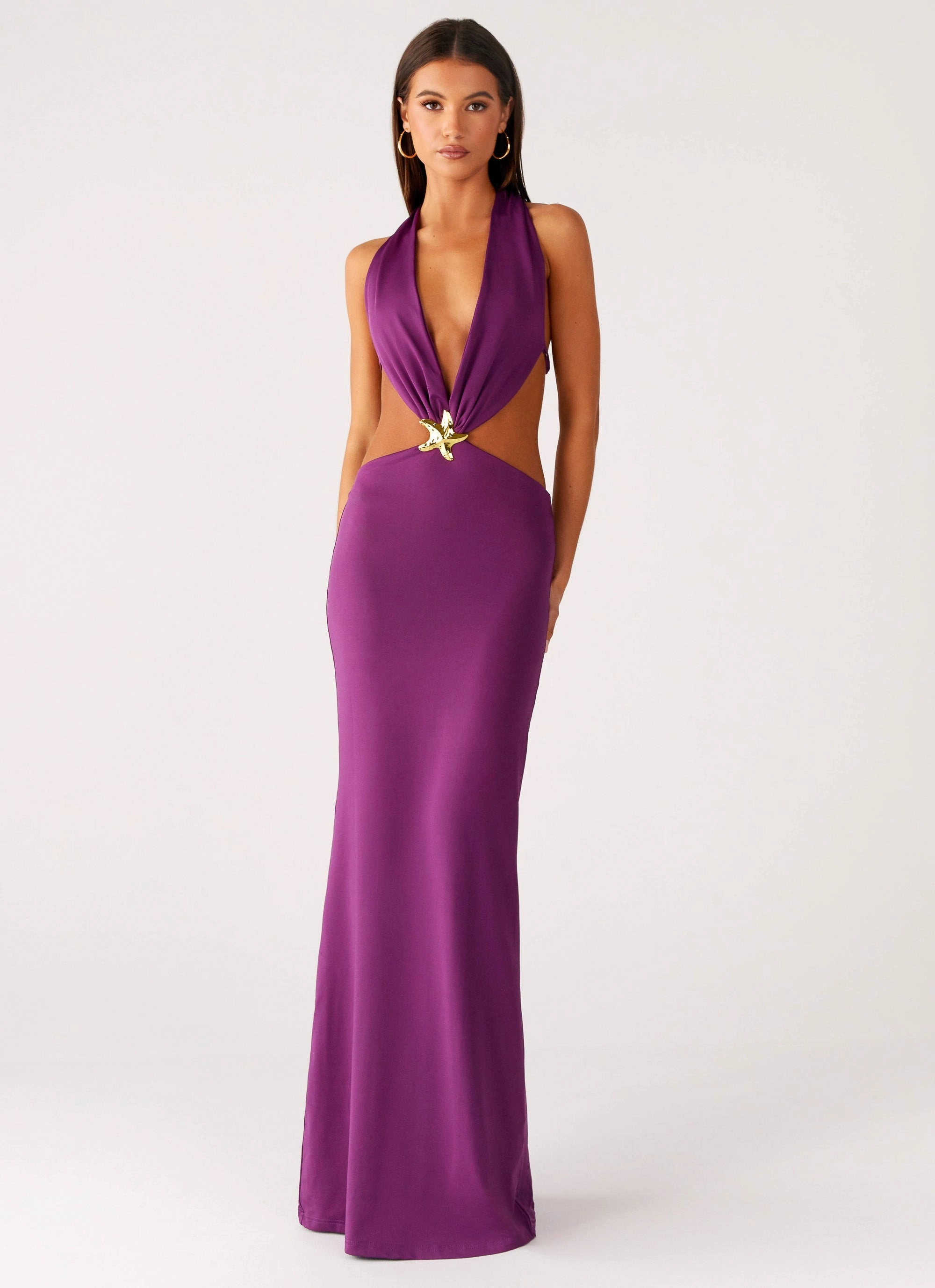 Stylish and Simple Smart Glide Sea Siren Maxi Dress - Violetta