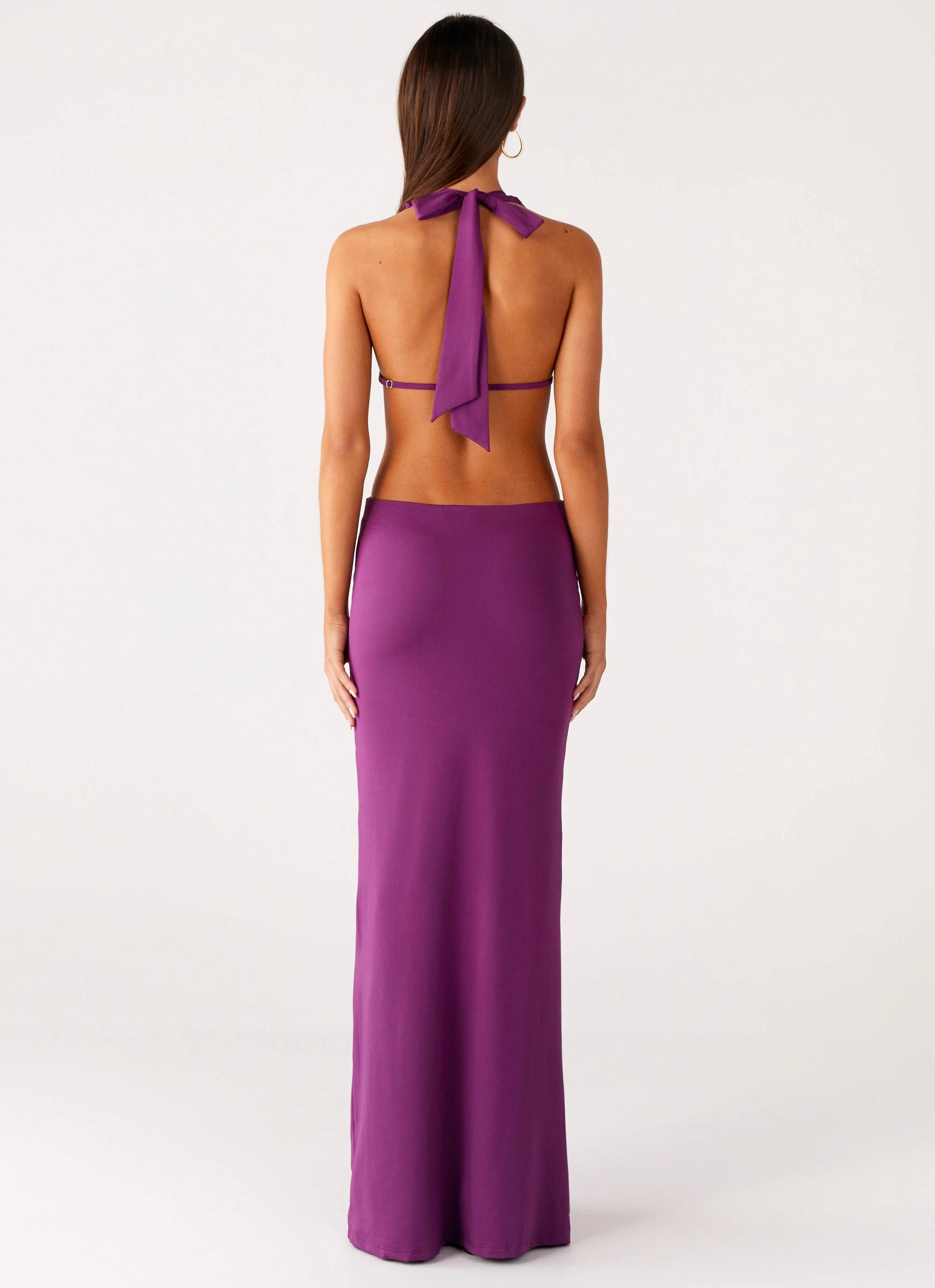 Sophisticated Tailoring Mix-And-Match Sea Siren Maxi Dress - Violetta