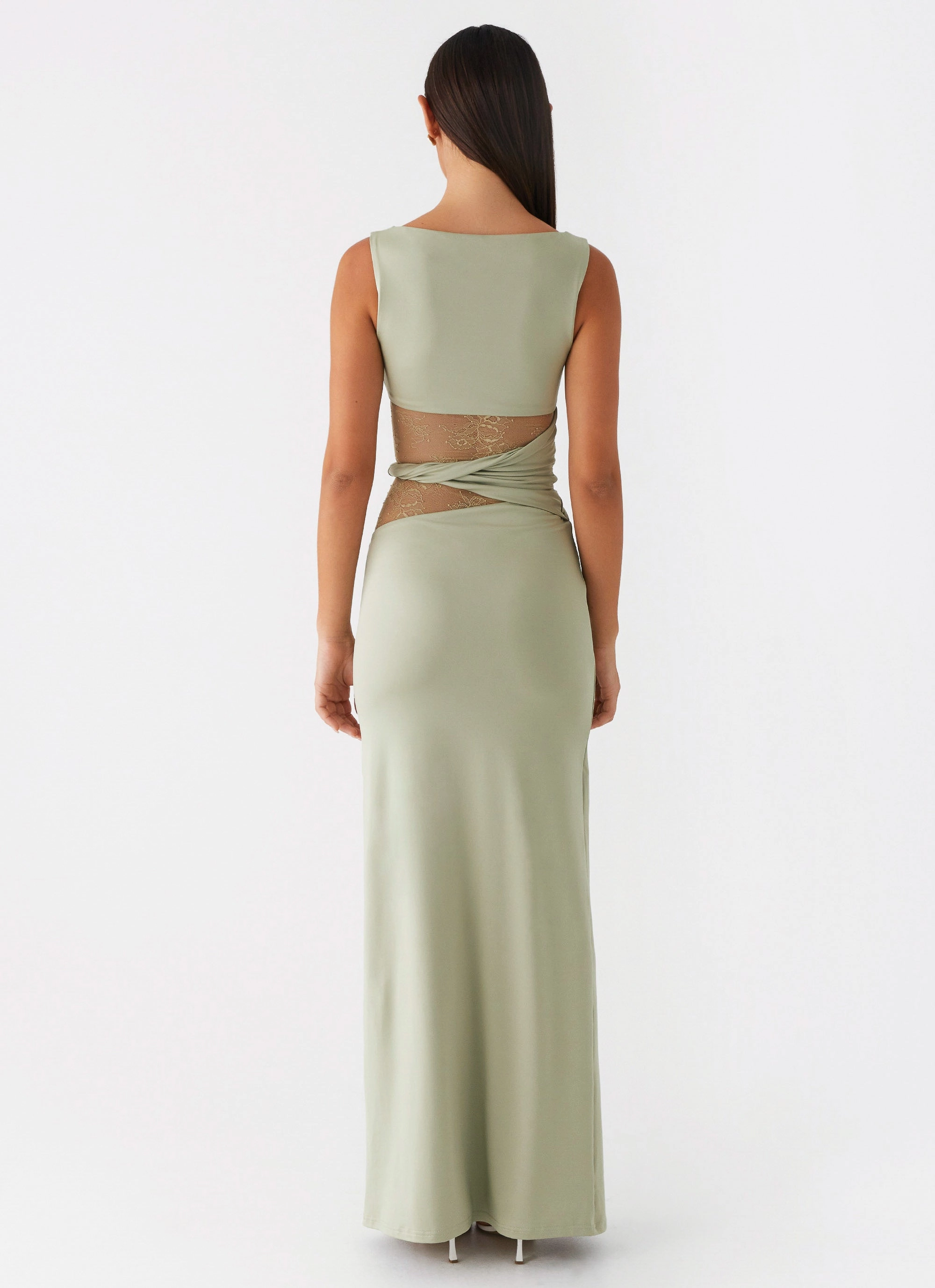 Karma Maxi Dress - Sage Smooth Mood