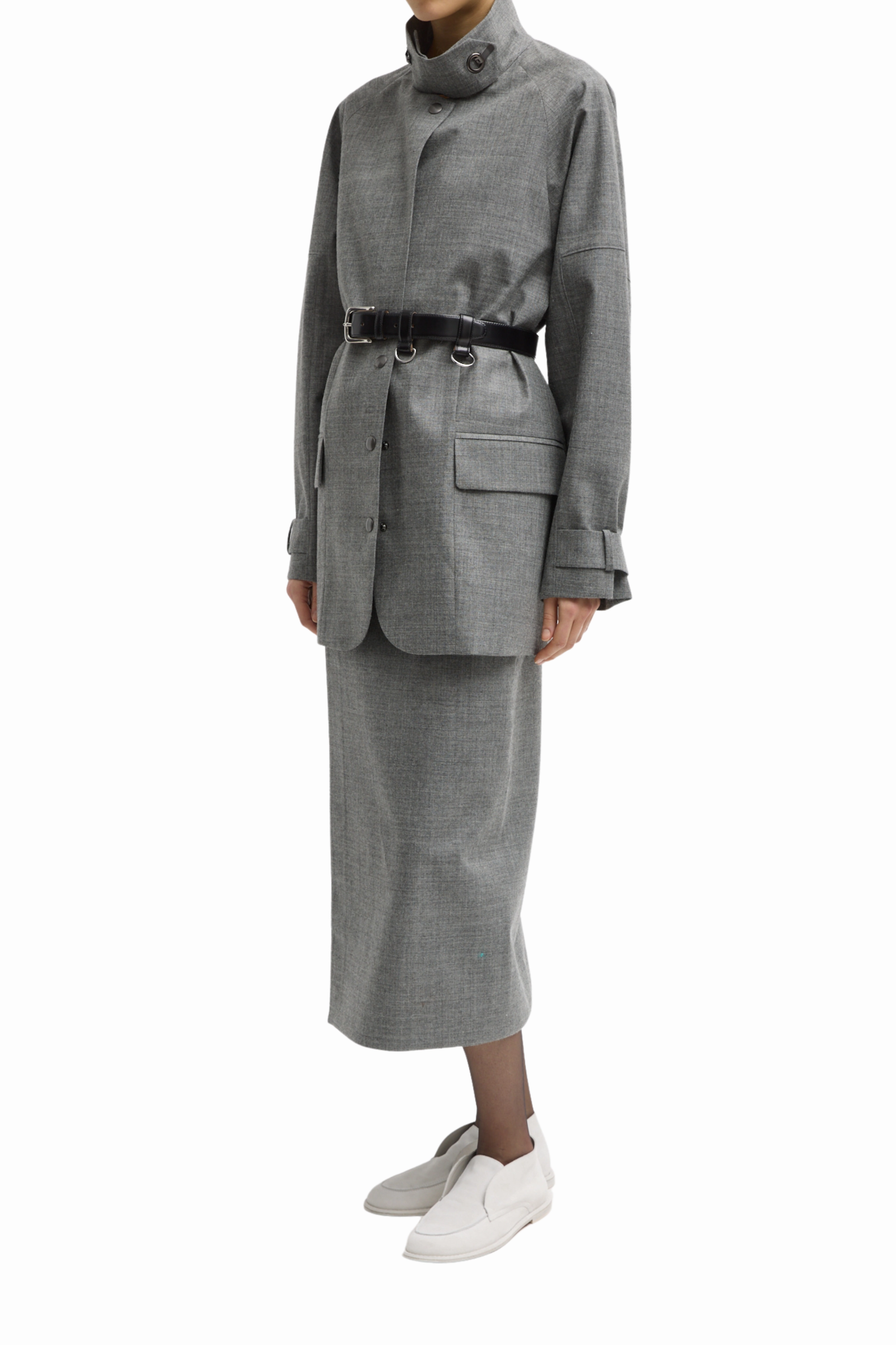 Techy Bonded Wool Olivier Blazer Outdoor Style Staple
