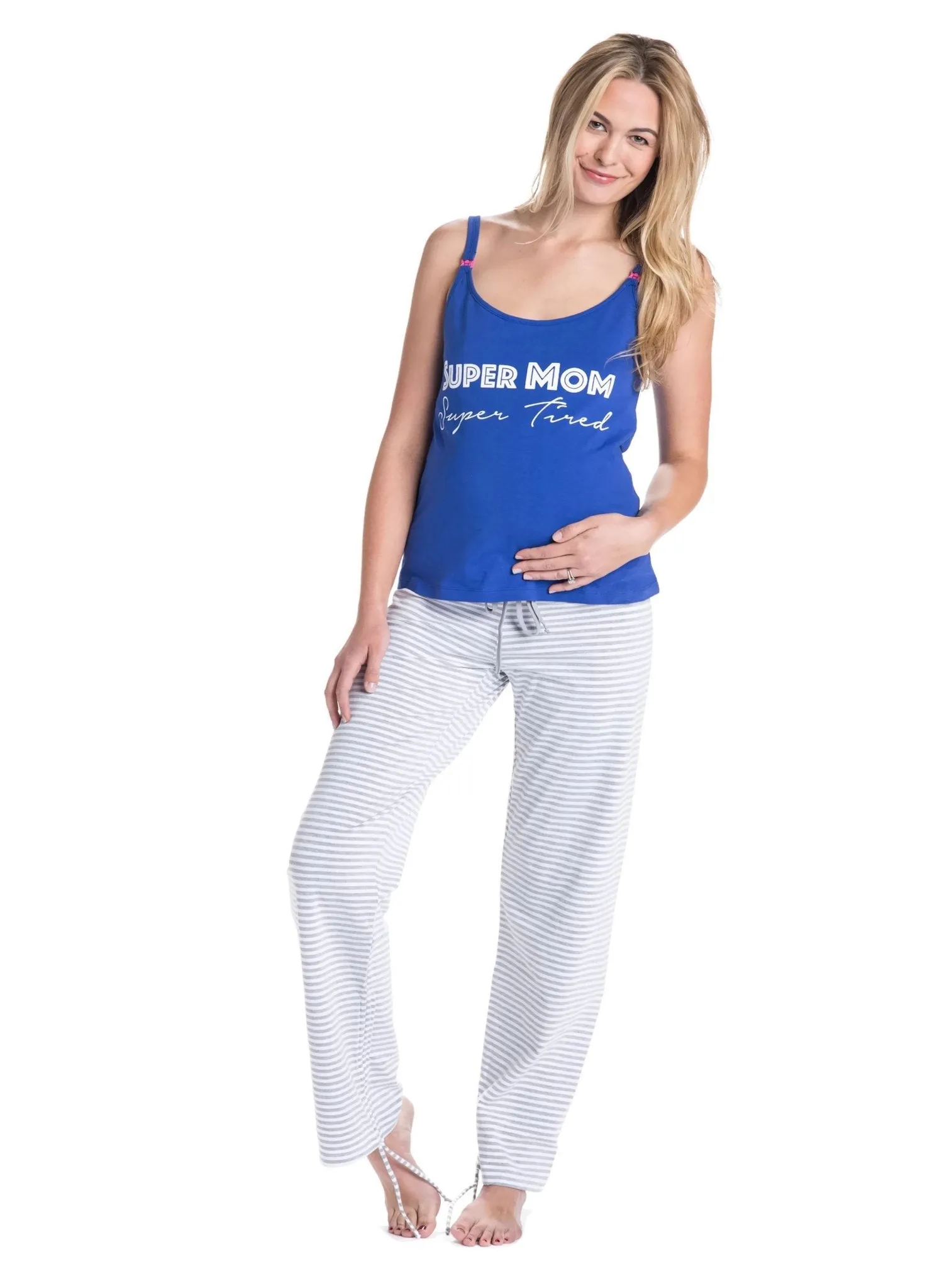 Trudy Super Mom Maternity & Nursing Pajama Set
