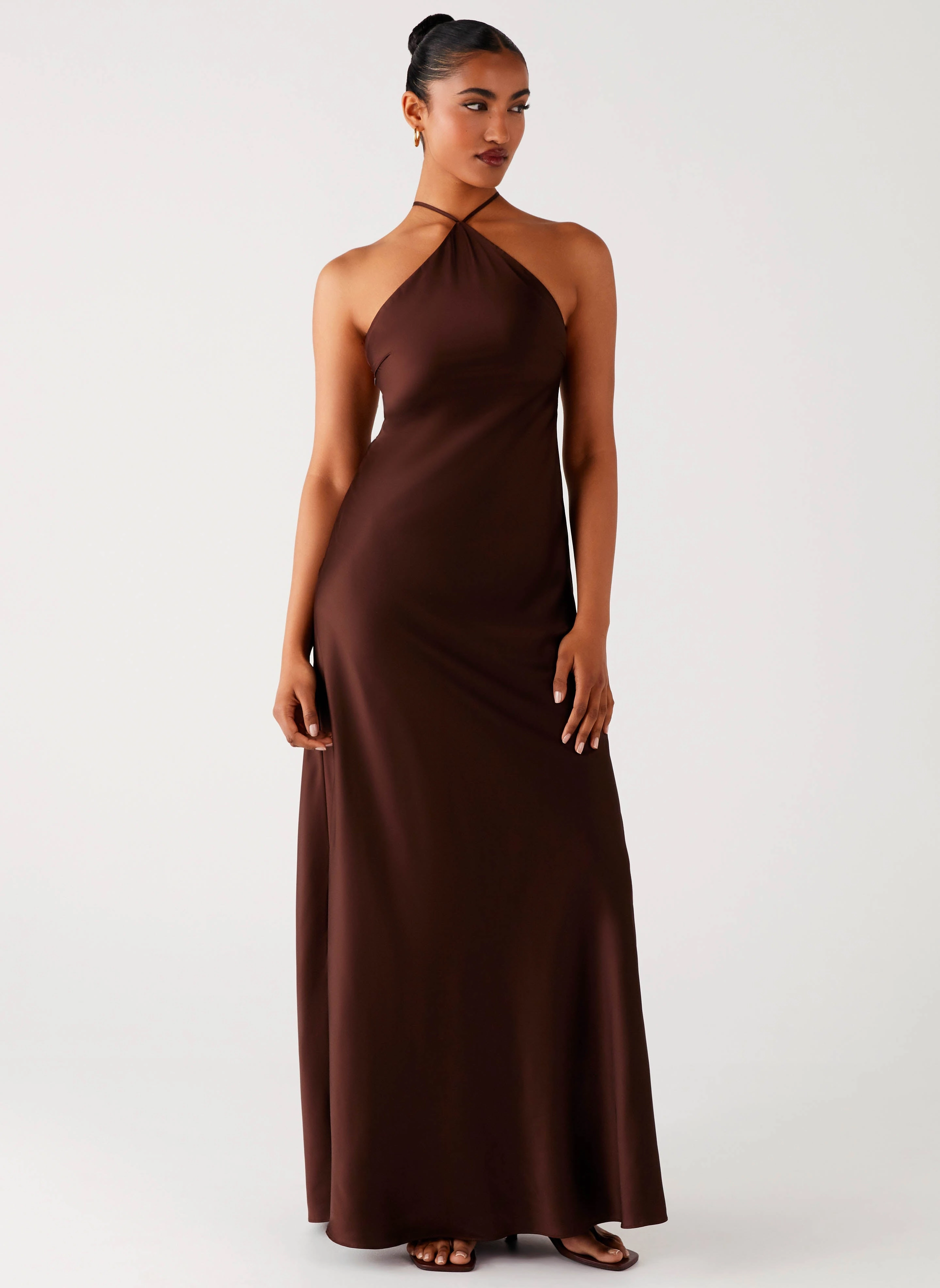 Tulama Maxi Dress - Chocolate Daywear Mood
