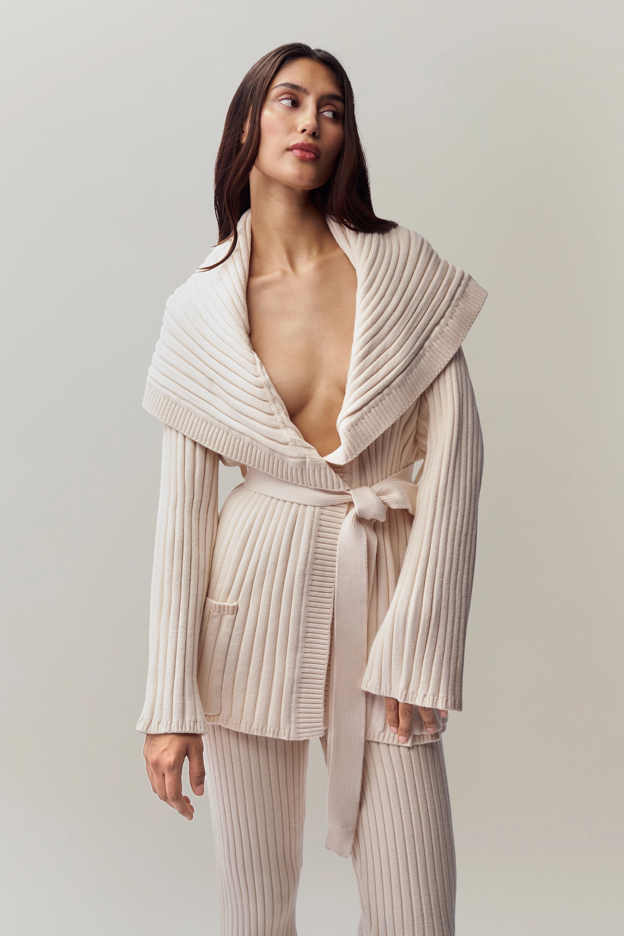 Tullia Slouchy Cardigan Lounge Vibe Fall Wardrobe