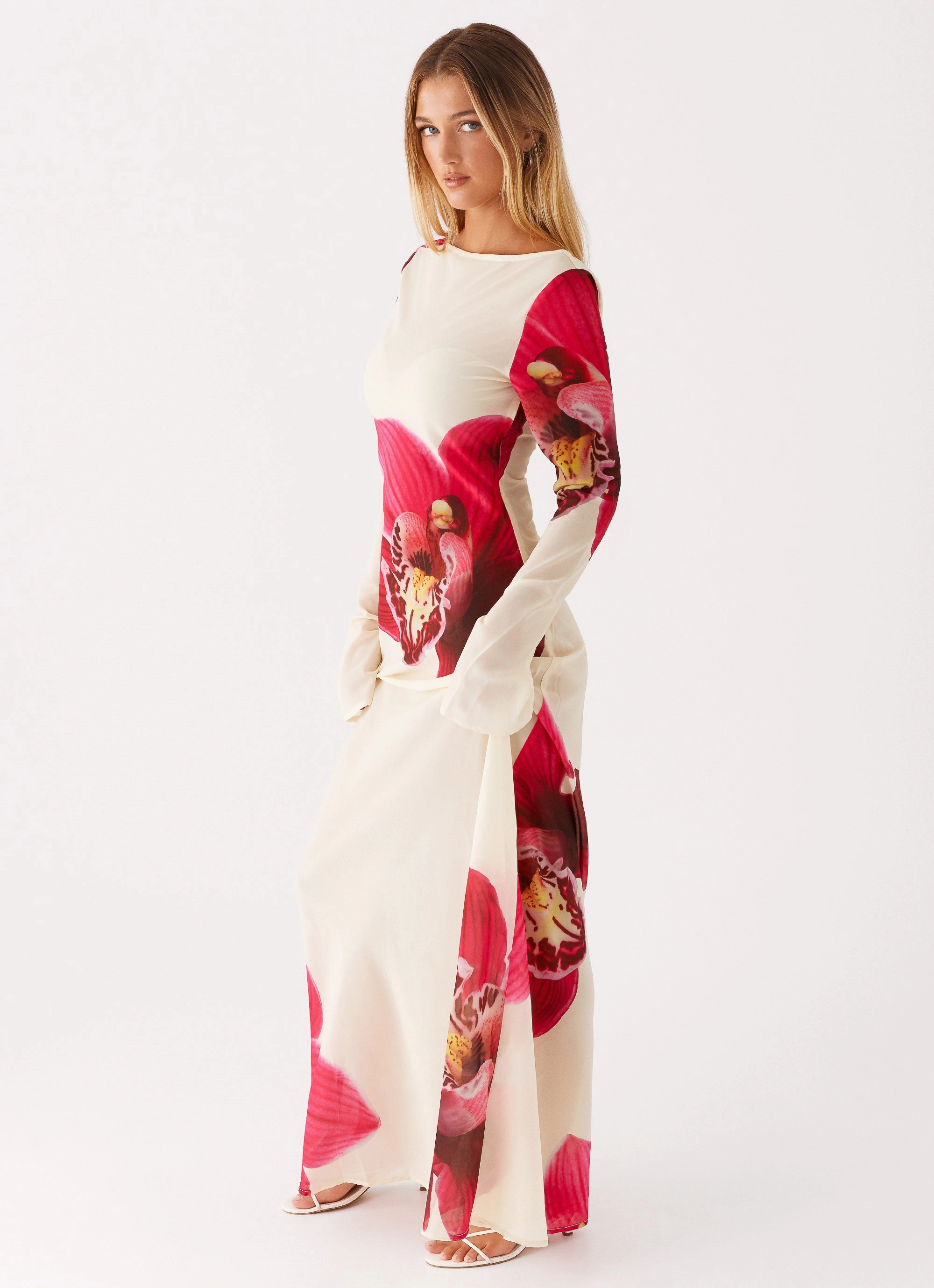 Timeless and Comfortable Fashionable Fit Lorde Maxi Dress - Orchid Yellow