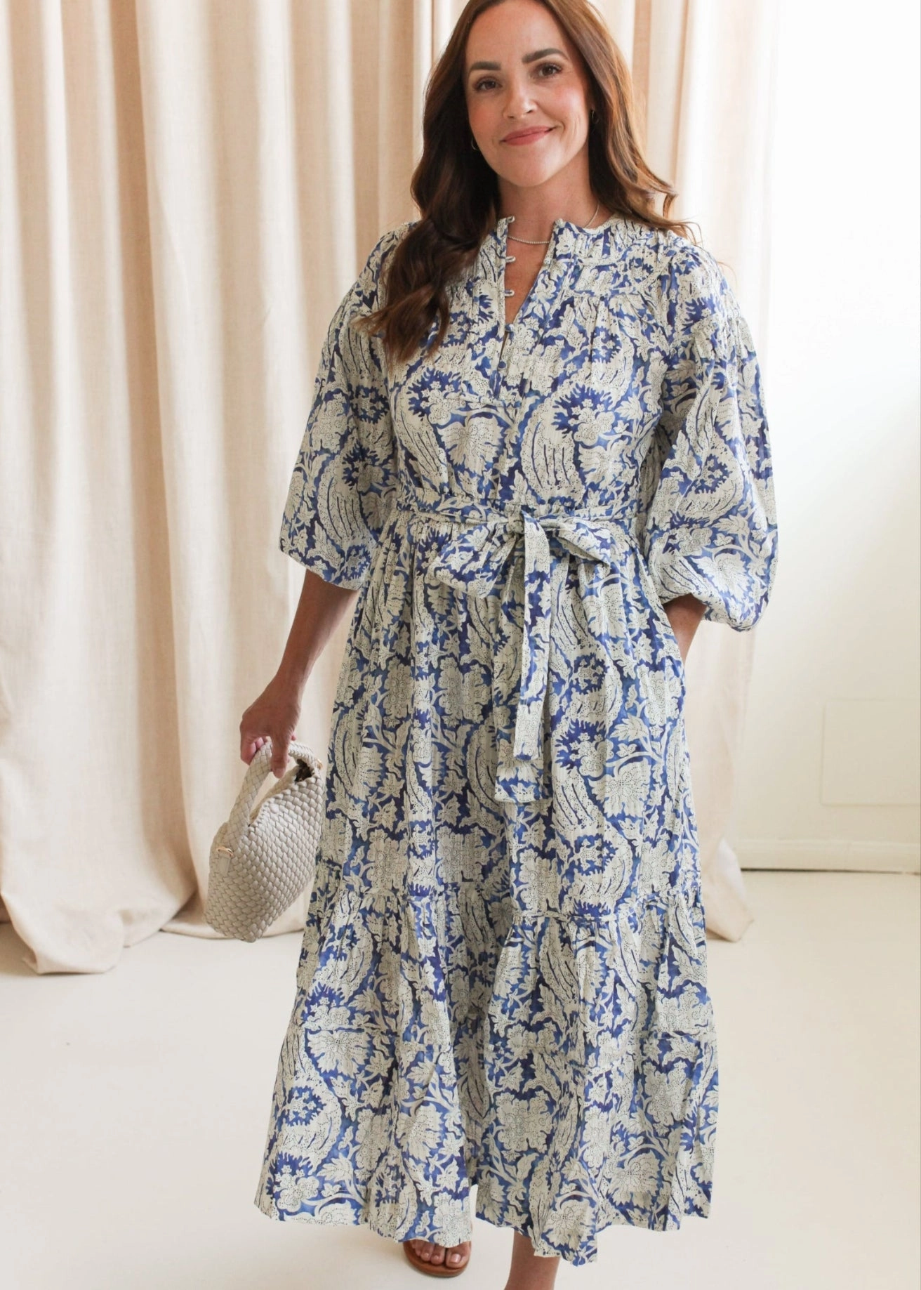 Ulla Johnson Seraphina Long Sleeve Dress - Ciel WideCollarDesign