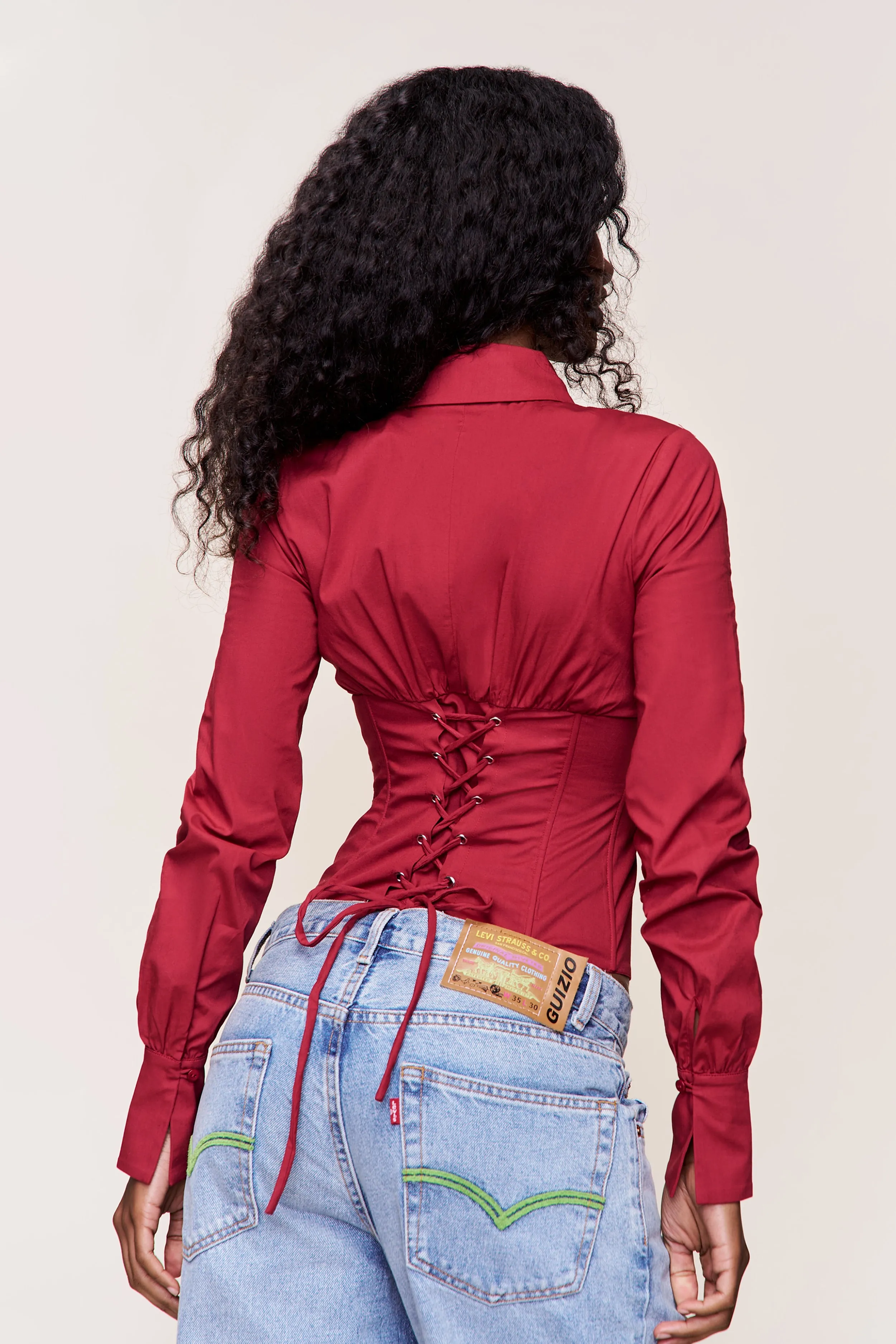 Tailored Corset Long Sleeve Active Wear LightReflectiveTrim