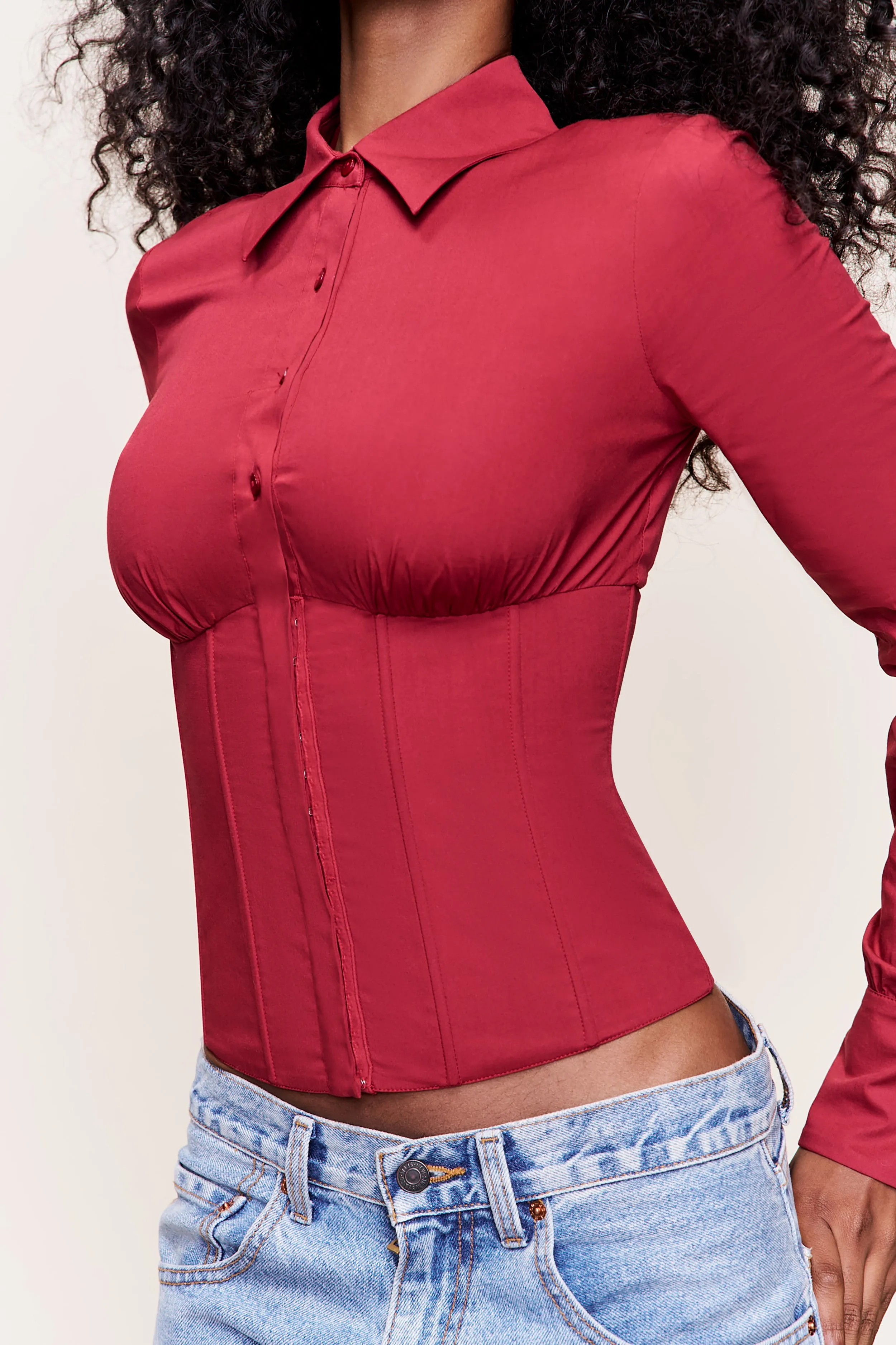 Tailored Corset Long Sleeve FadeResistant Coating