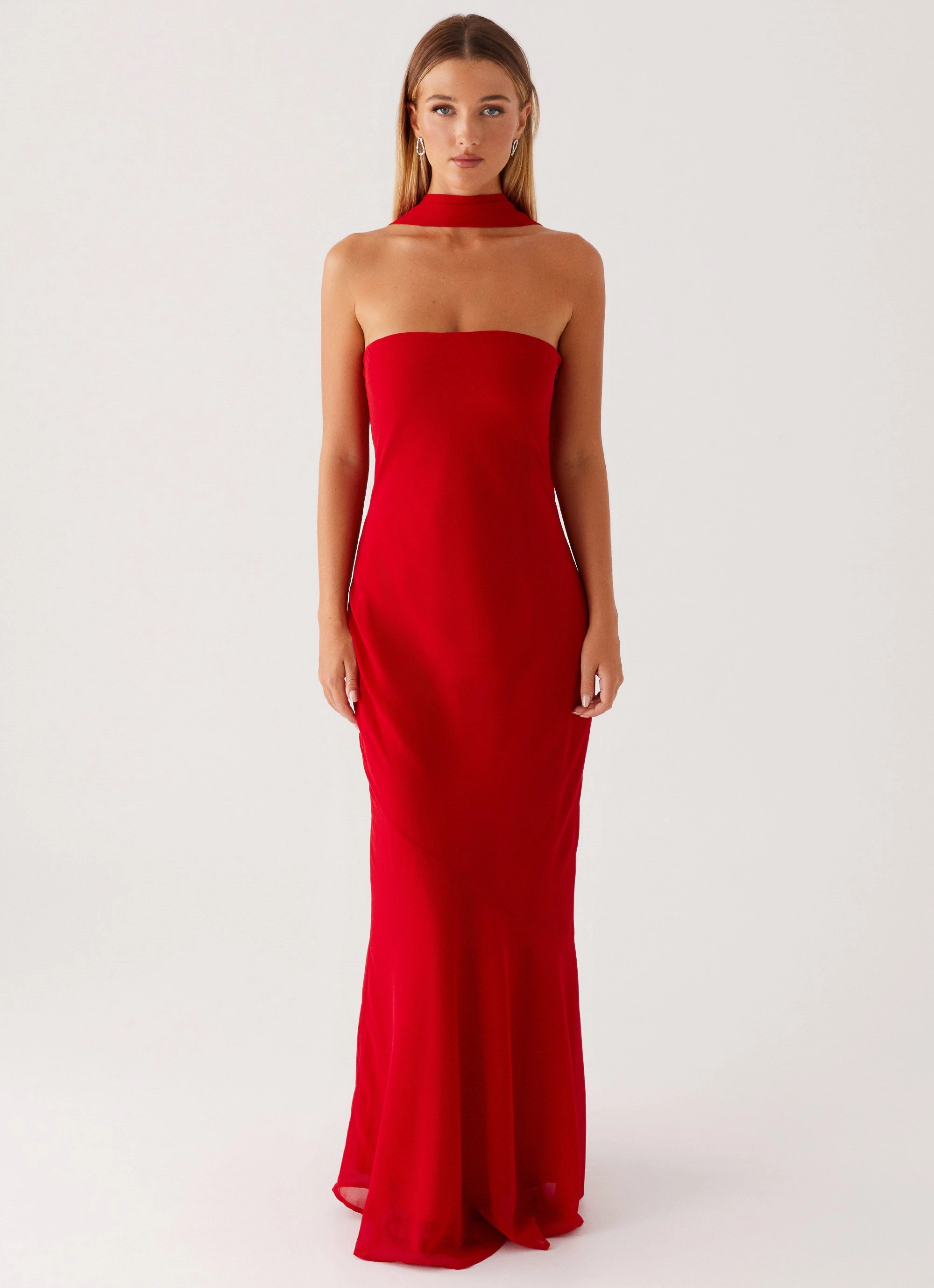 Under The Pagoda Maxi Dress - Red City Friendly