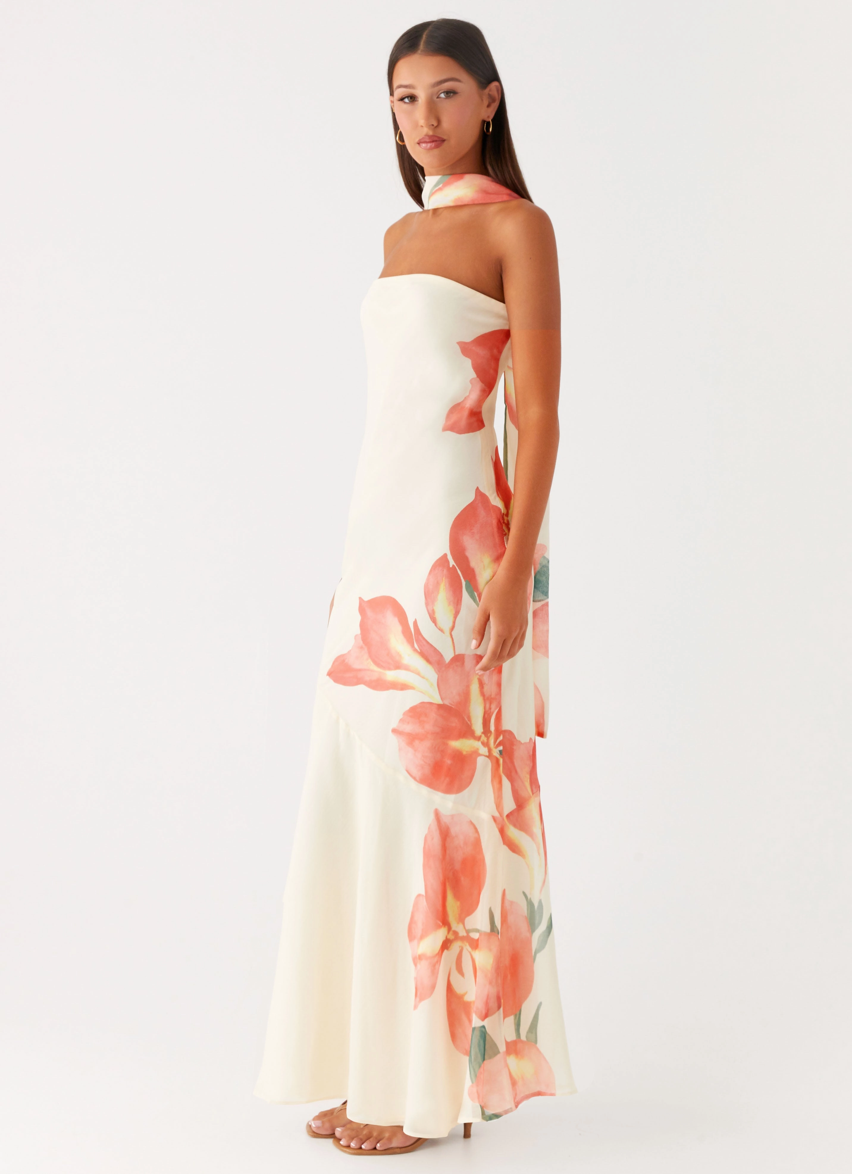 Airy Weave Soft Wear Under The Pagoda Maxi Dress - Siena Floral