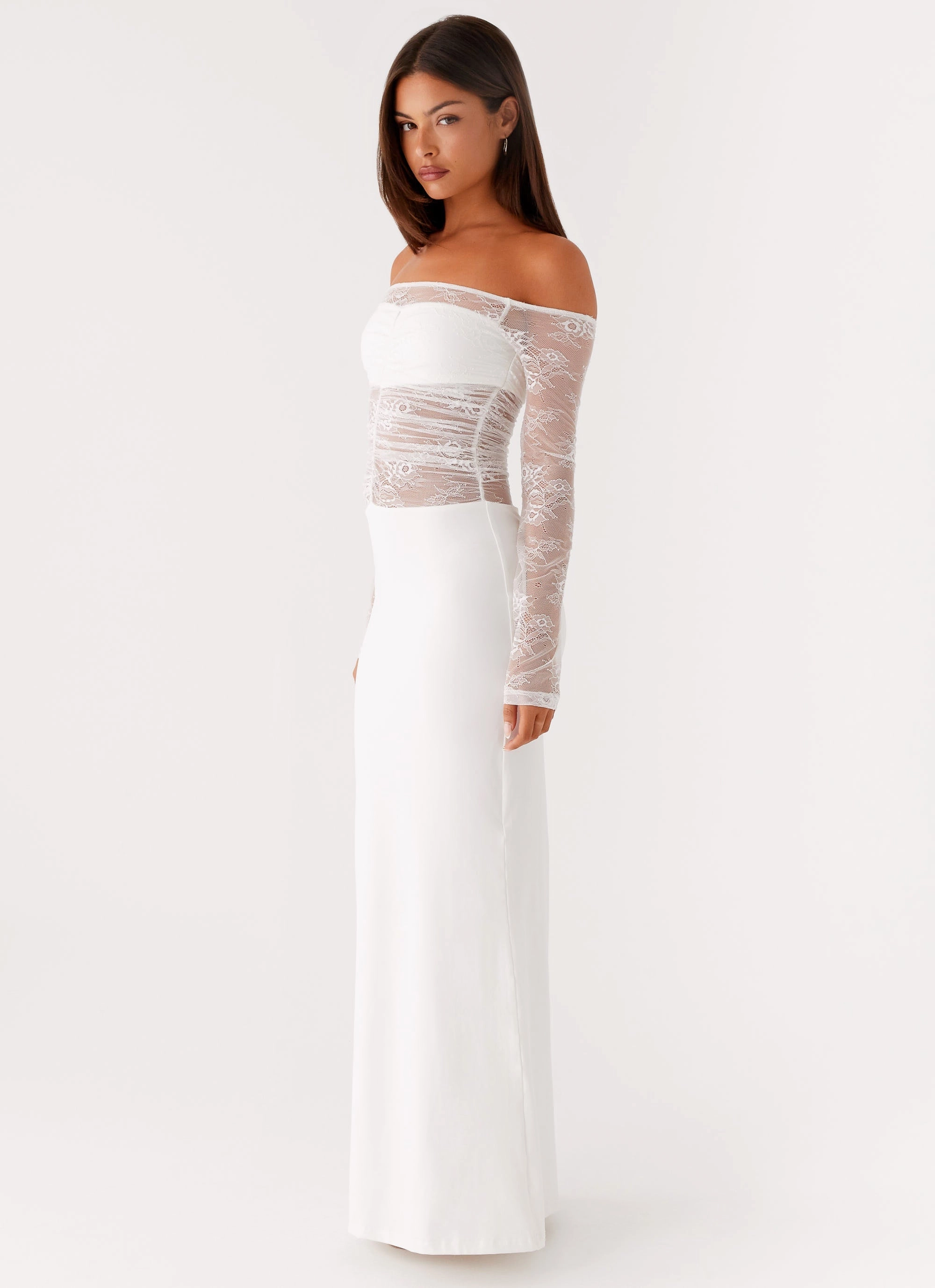 Party Perfect Avi Maxi Dress - White