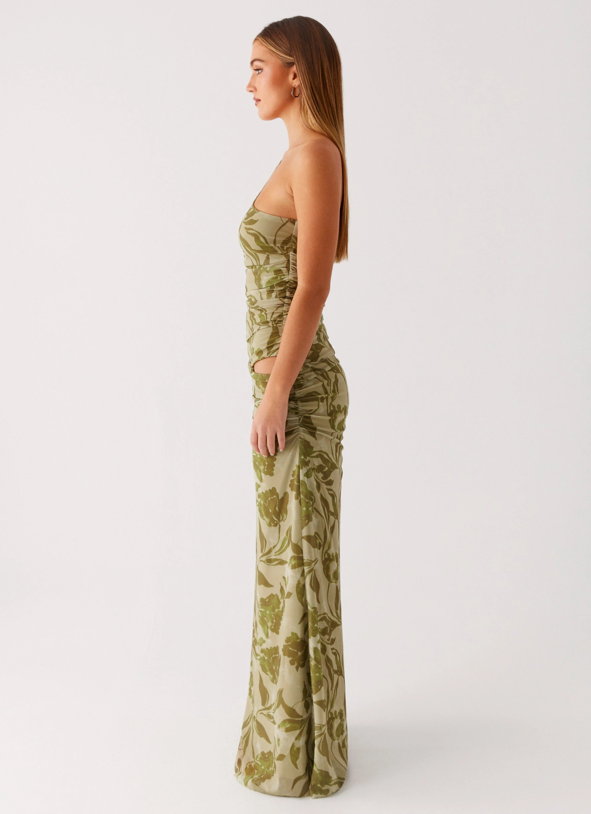 Georgiana Maxi Dress - Jade Fern Cool Look