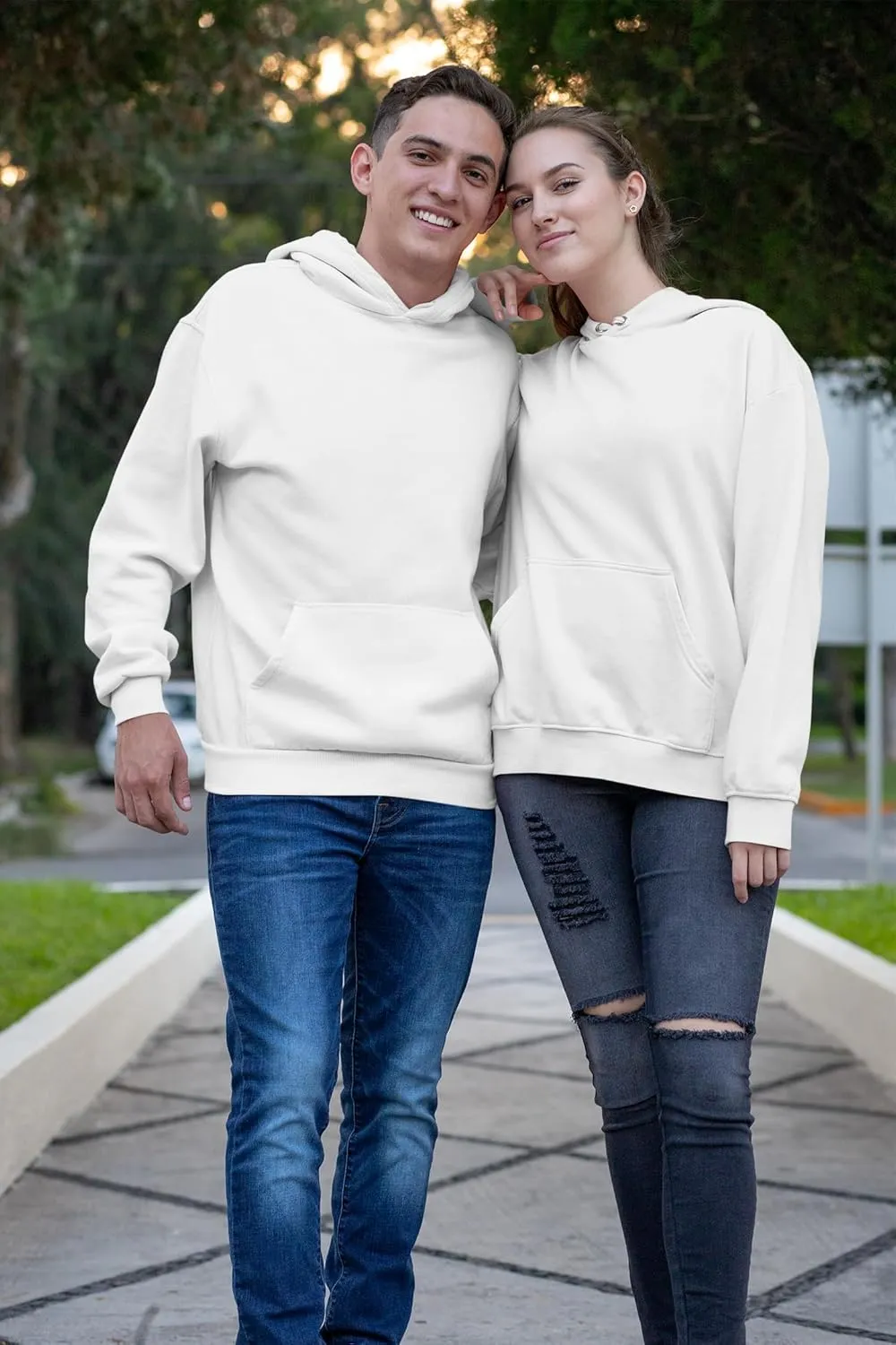 Unisex Breathable Fleece and Cotton Hoodies Sweatshirt