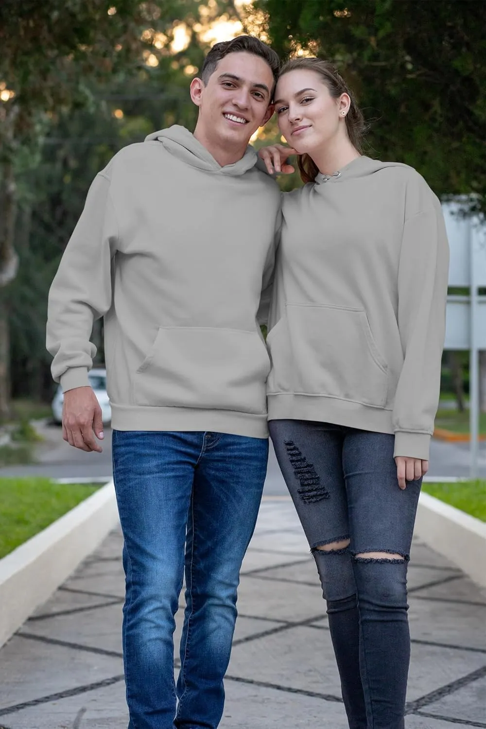 Unisex Breathable Fleece and Cotton Hoodies Sweatshirt