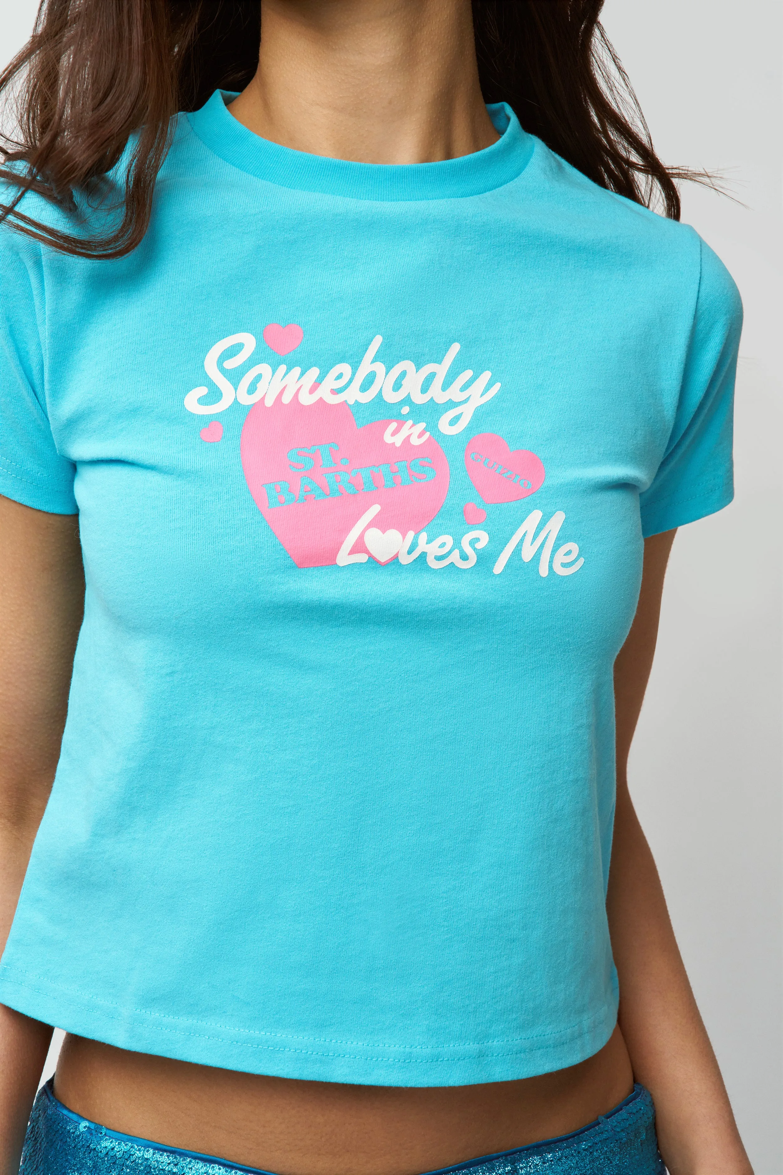 UV Protection Enhanced Comfy Style Shrunken Tee St. Barts