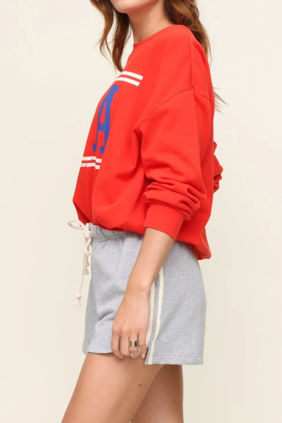 AllSeason Wearability Breathable Microfiber Usa Sunday Sweatshirt