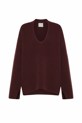 Wool Cashmere Sweater Minimal Shrinkage Clean Lines