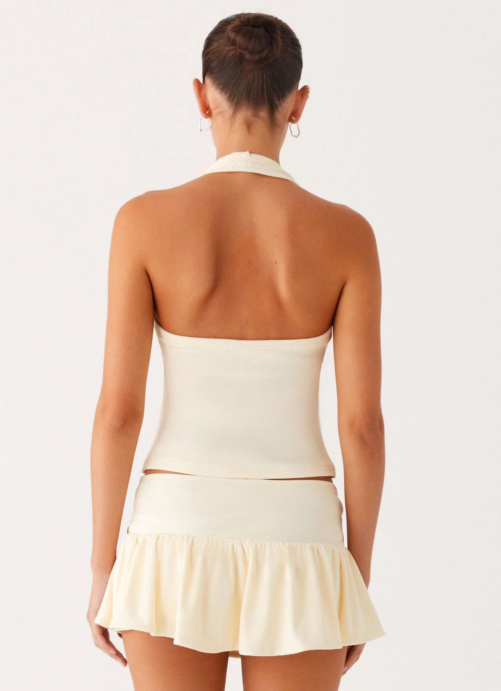 Breezy Edge Vegas Nights Low Rise Skort - Yellow