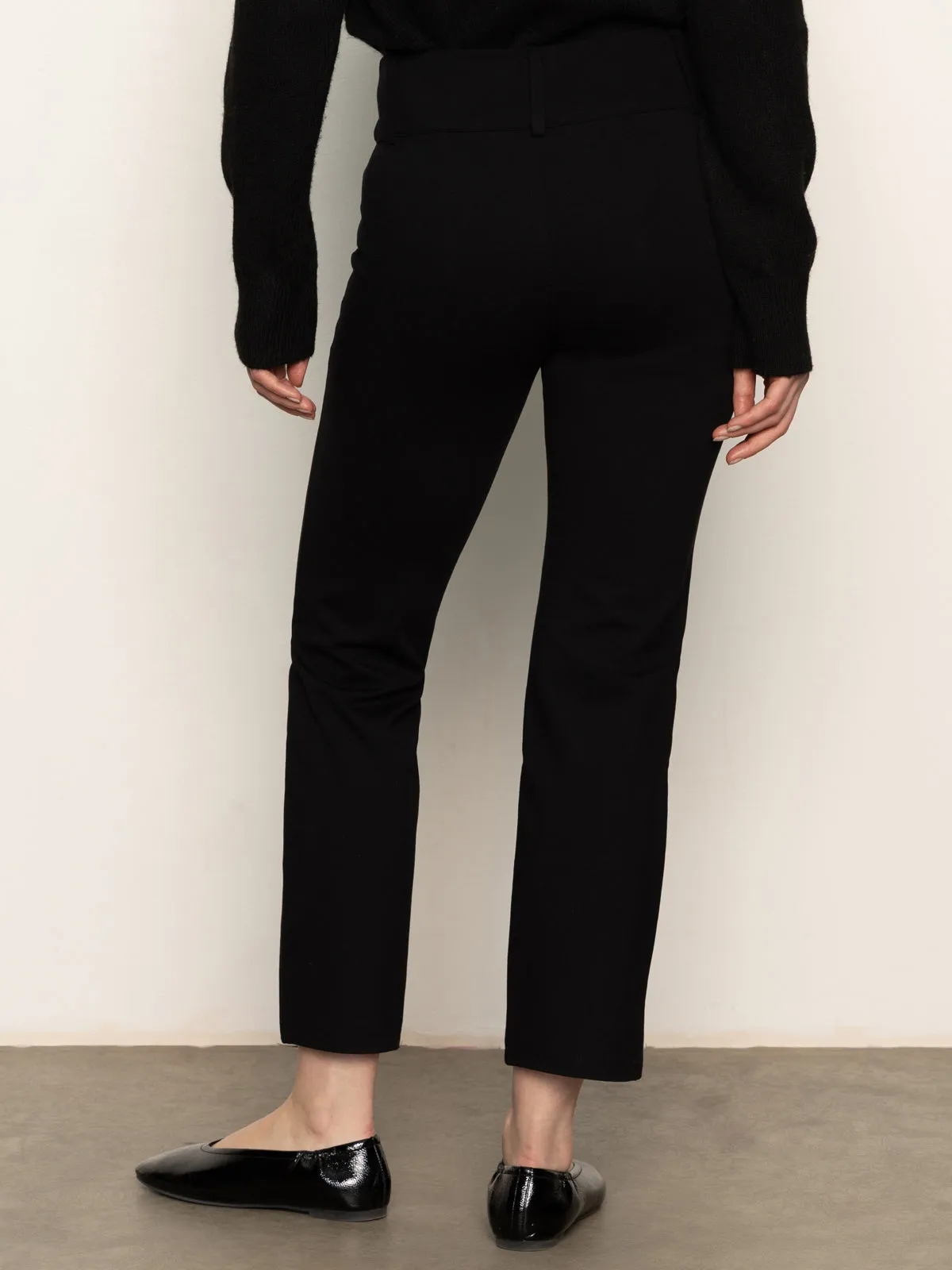 Modern Waist Casual Essentials 90's Straight Legging Black