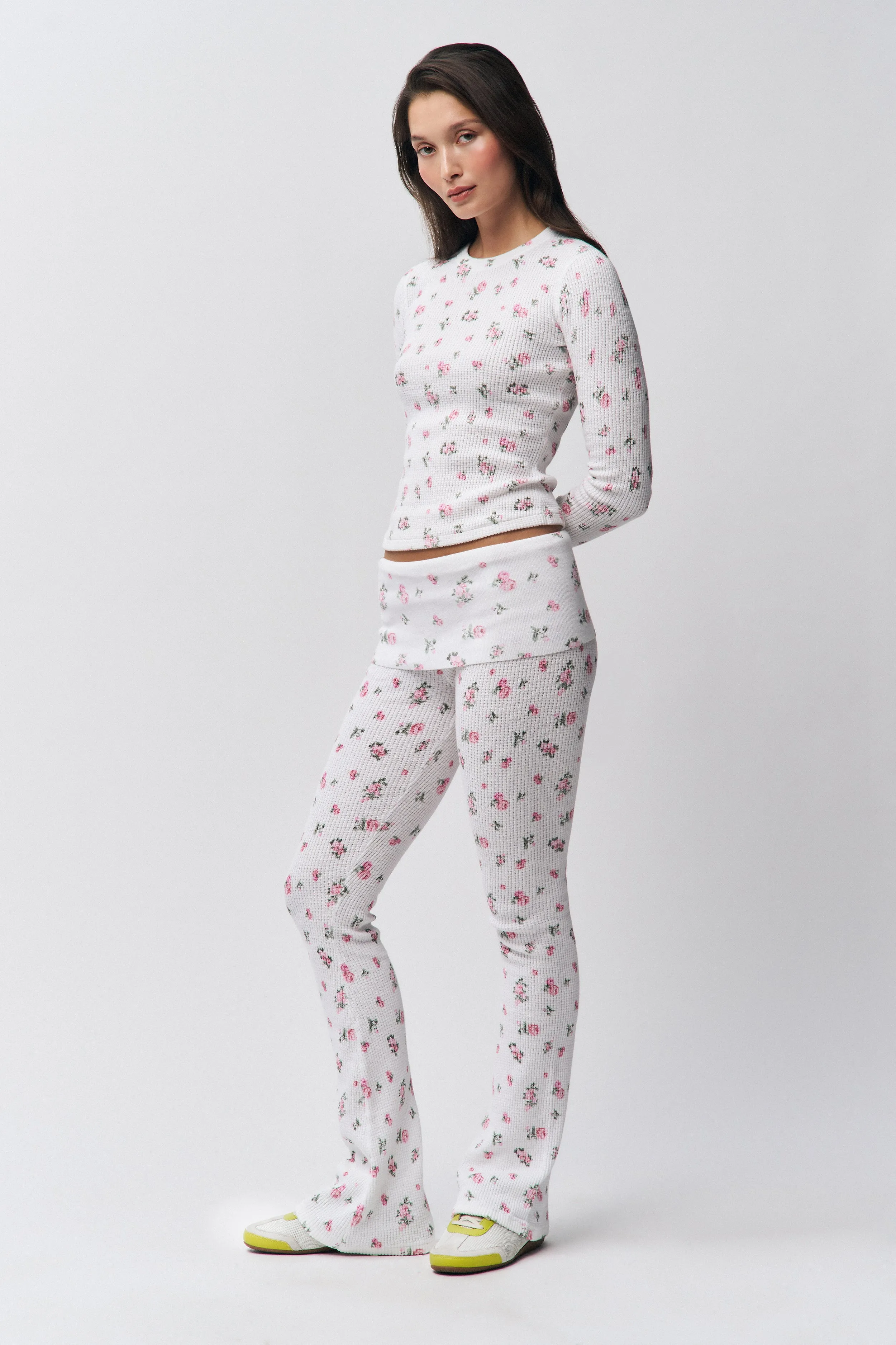 Work Friendly Flared Thermal Pant