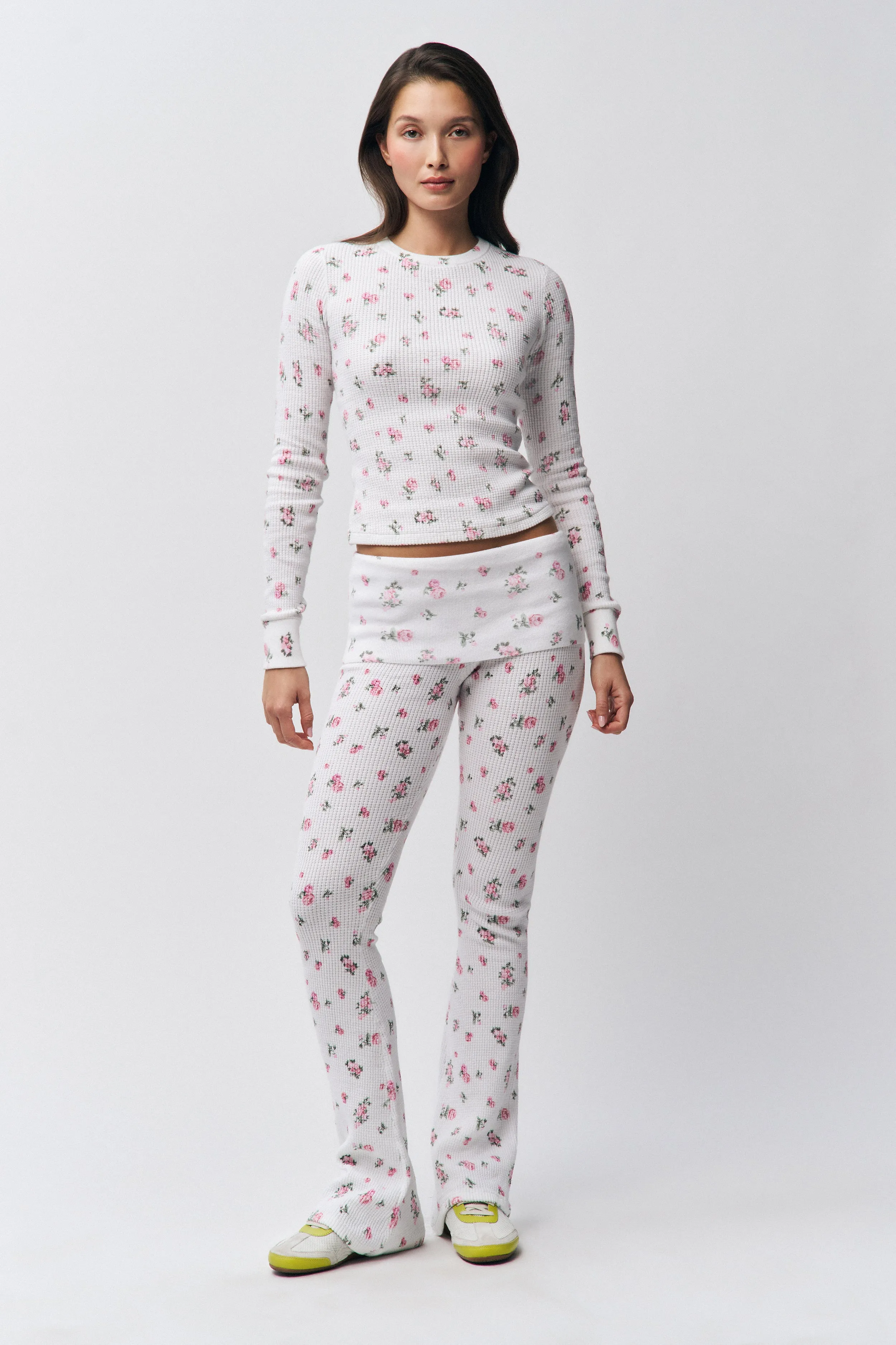 Stretch Fit Wear Flared Thermal Pant
