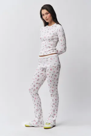 Work Friendly Flared Thermal Pant