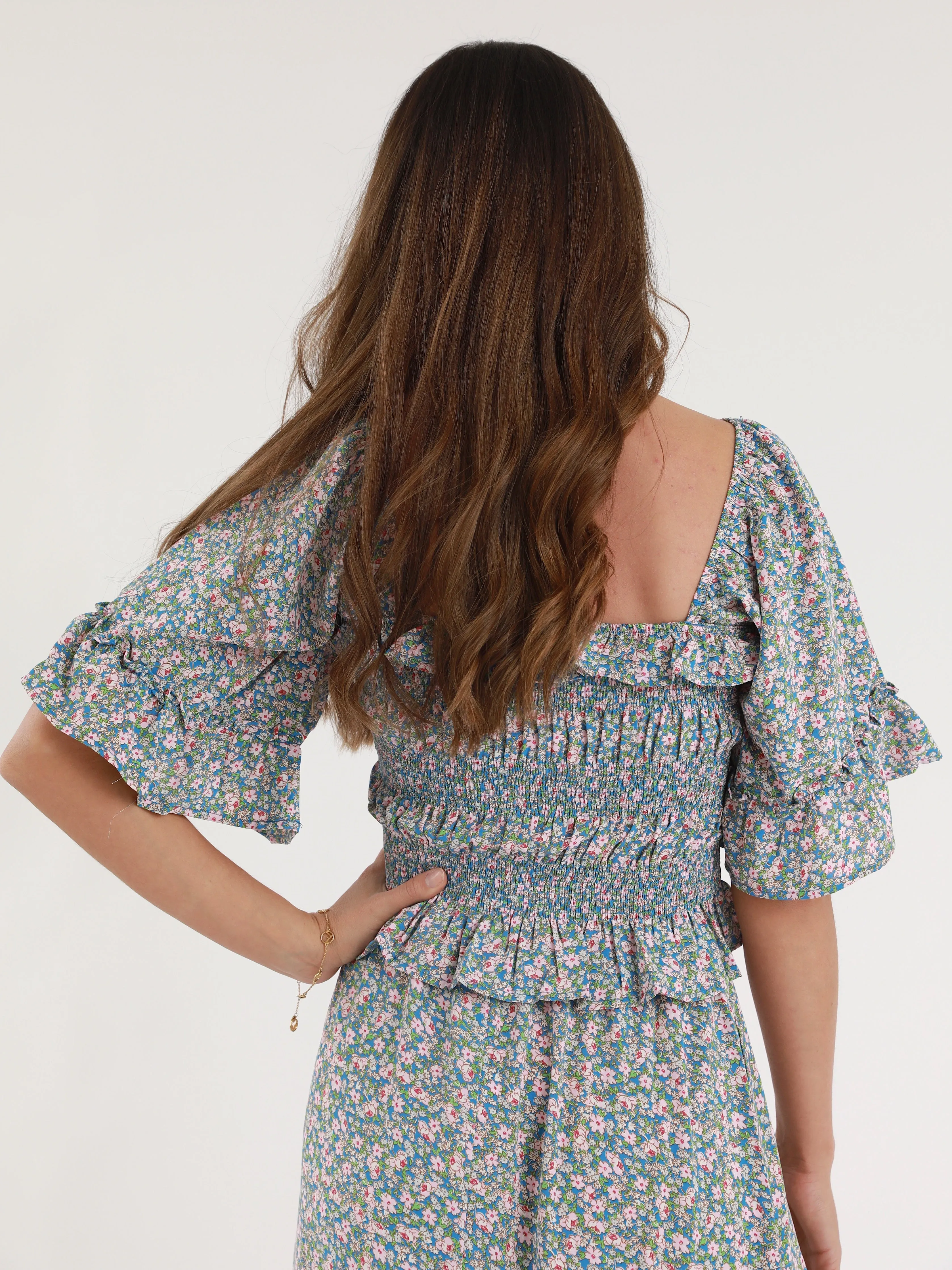 Billie Floral Blouse NonChafingTrim