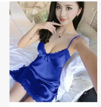 VenusFox Nightgown Woman Plus Size Women Sleepwear Teddy Sexy Lingerie Night Wear Lingerie Sleeping Clothes Ladies Night Wear Sexy Nighty