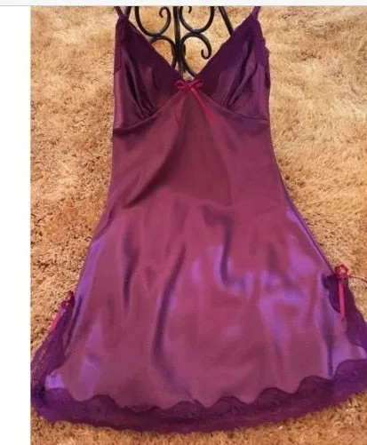 VenusFox Nightgown Woman Plus Size Women Sleepwear Teddy Sexy Lingerie Night Wear Lingerie Sleeping Clothes Ladies Night Wear Sexy Nighty