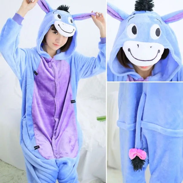 VenusFox Pink Unicorn Pajamas Sets