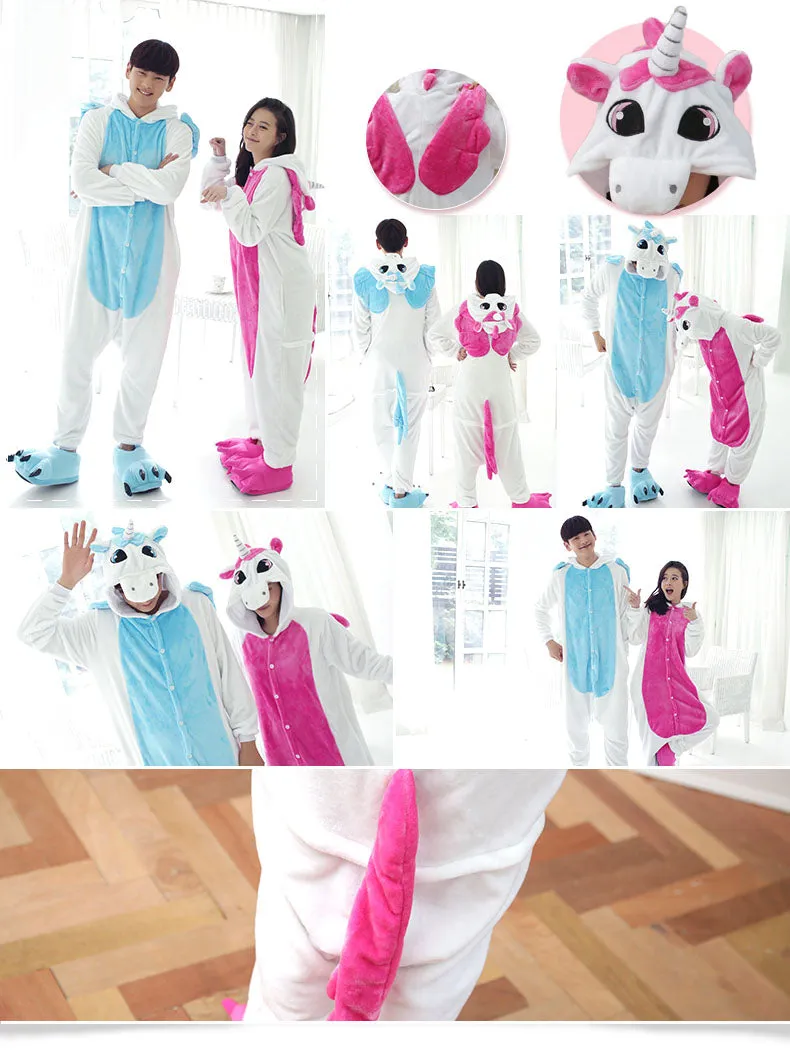 VenusFox Pink Unicorn Pajamas Sets
