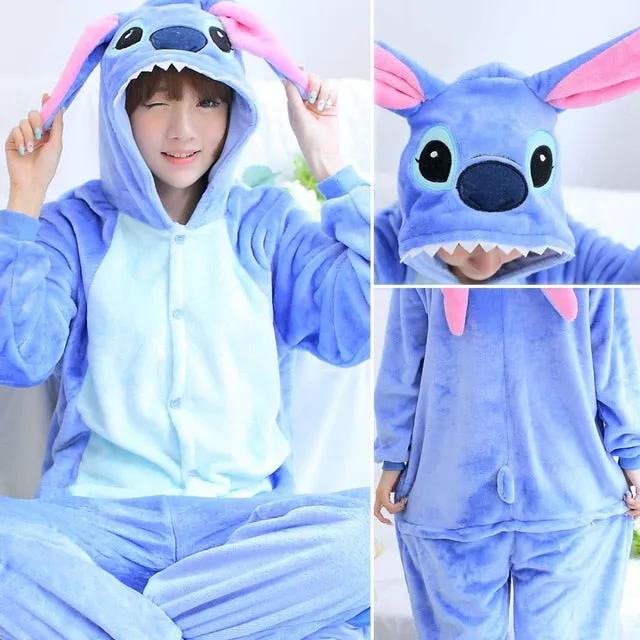 VenusFox Pink Unicorn Pajamas Sets