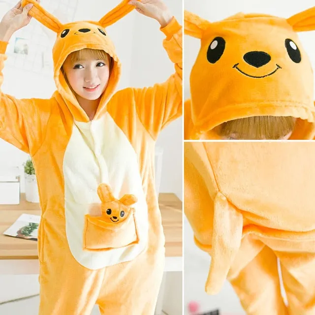 VenusFox Pink Unicorn Pajamas Sets