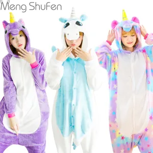 VenusFox Pink Unicorn Pajamas Sets