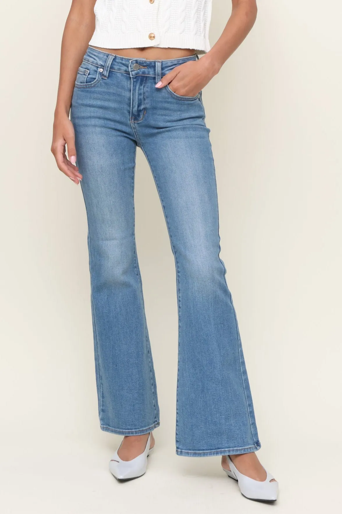 Agile Fit Low Rise Flare