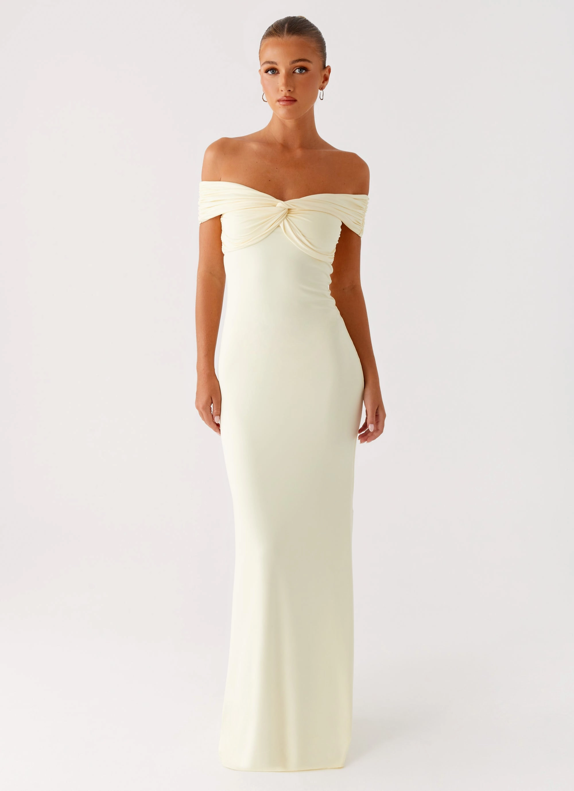 Sheer Panel Countless Maxi Dress - Yellow