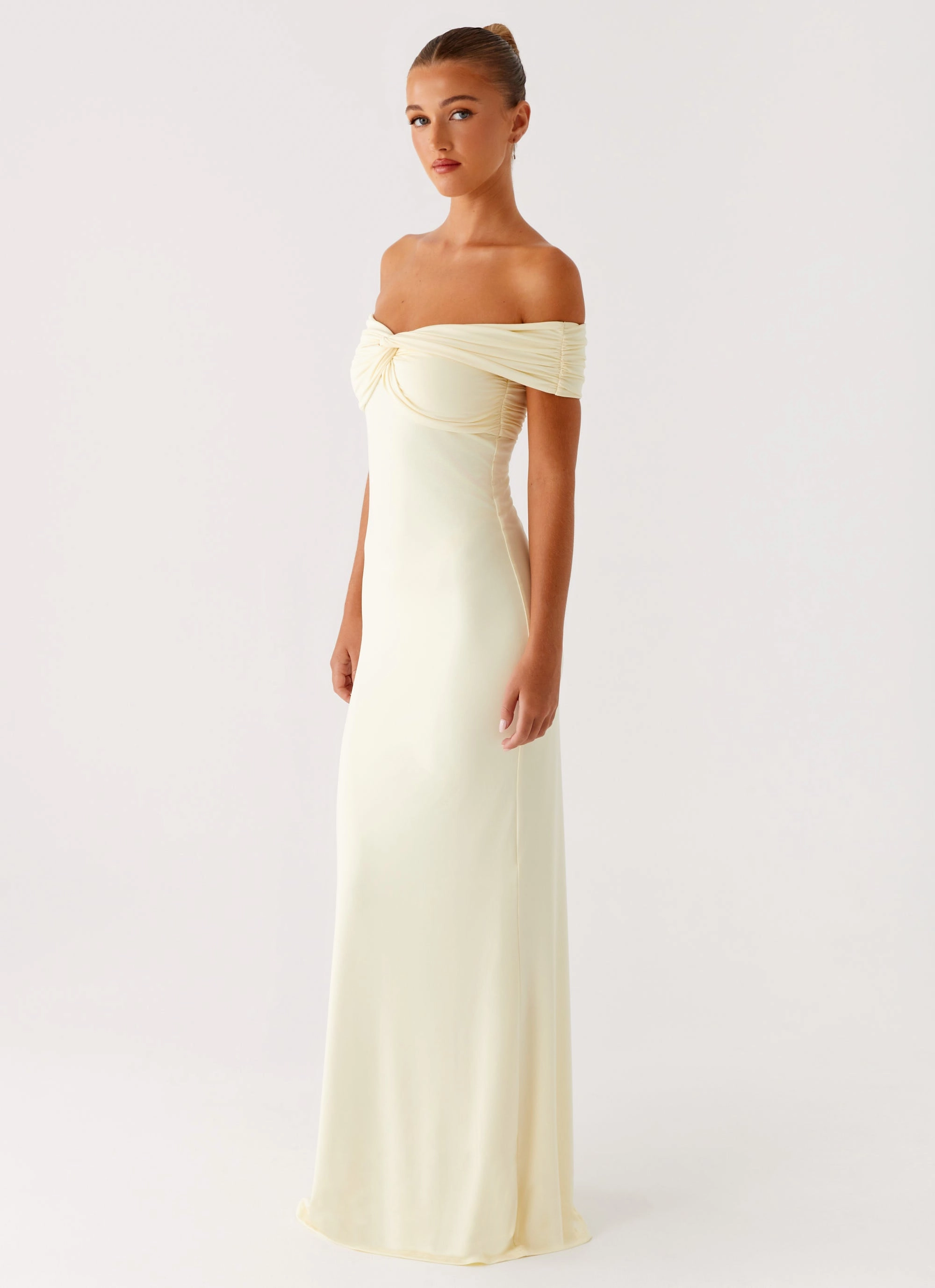 Countless Maxi Dress - Yellow custom-fit