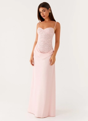 Warm Touch Romy Maxi Dress - Pink