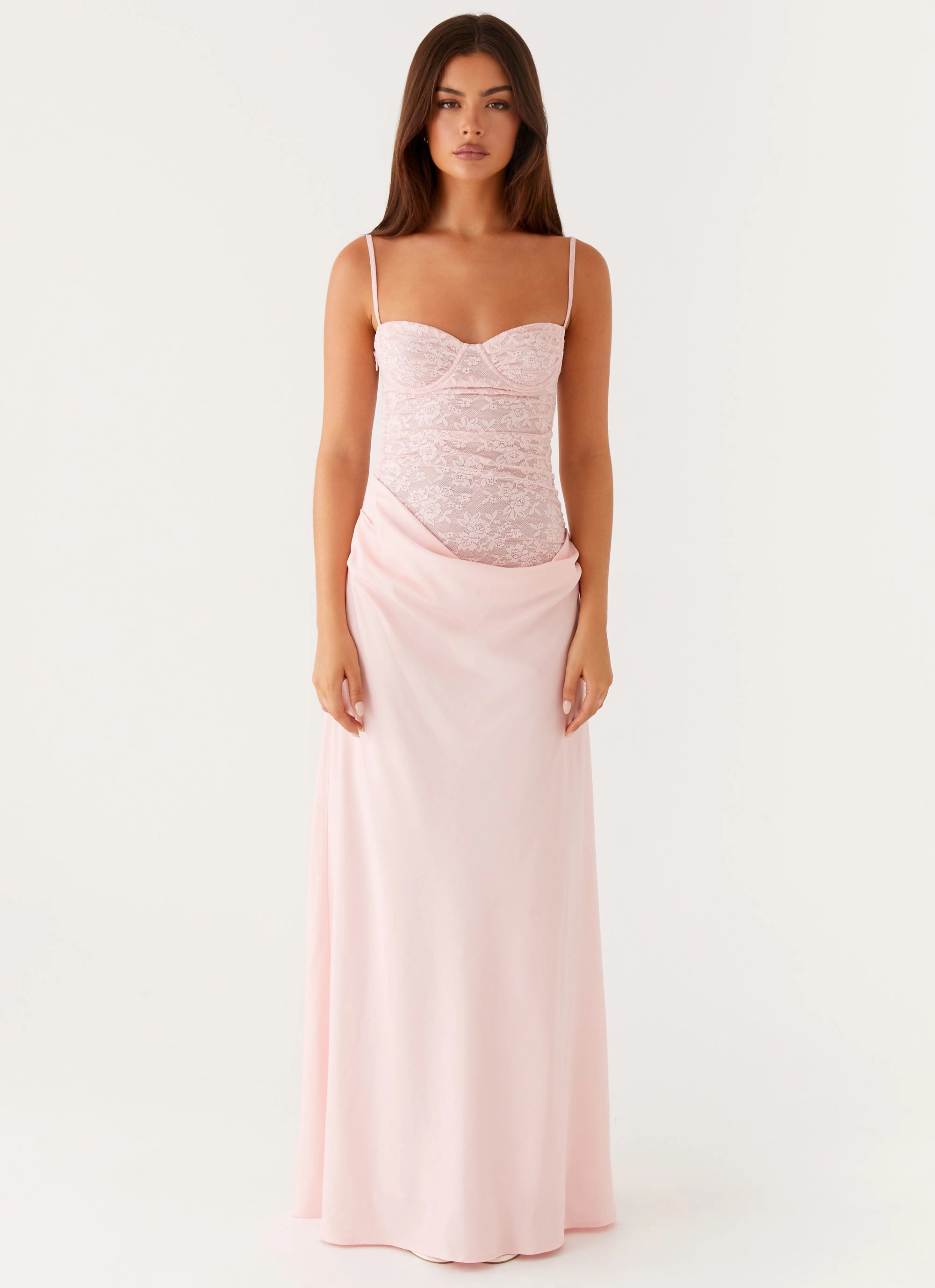 Soft Finish Romy Maxi Dress - Pink