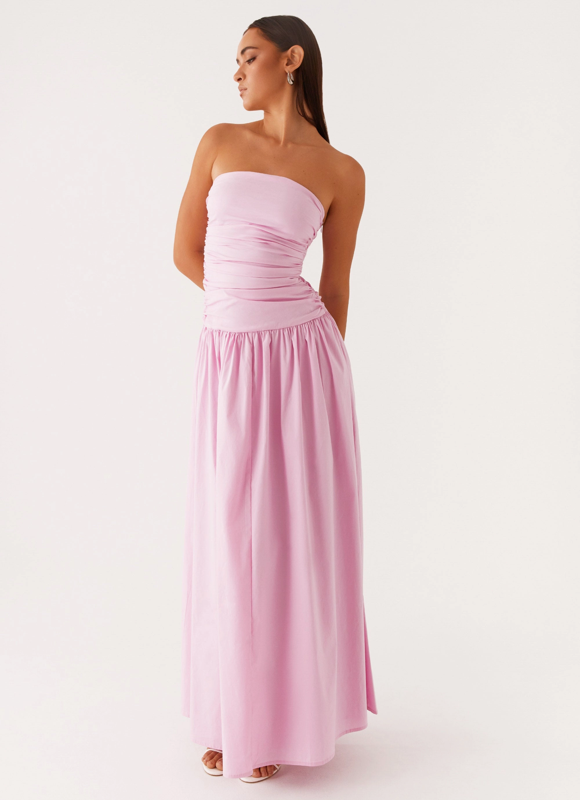 Carmel Maxi Dress - Pink Cool Motion