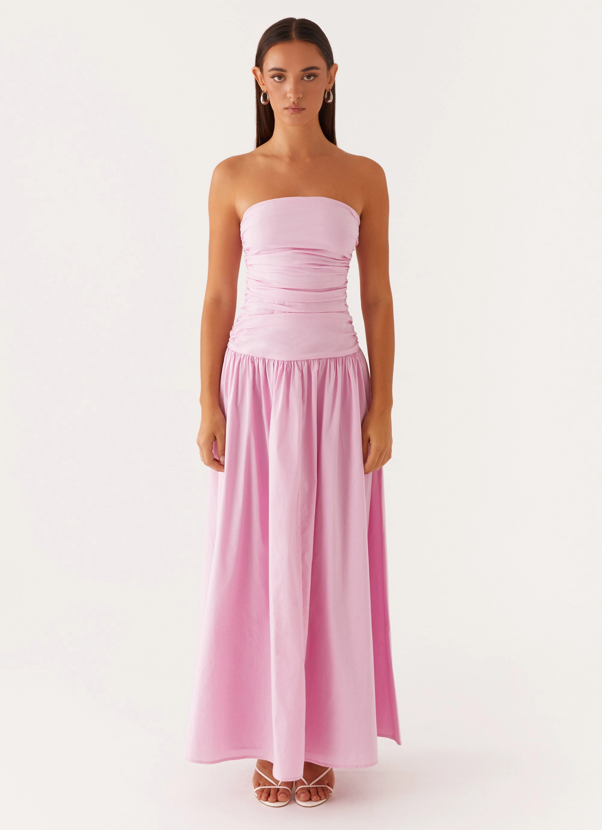Carmel Maxi Dress - Pink solo wear Light Attitude