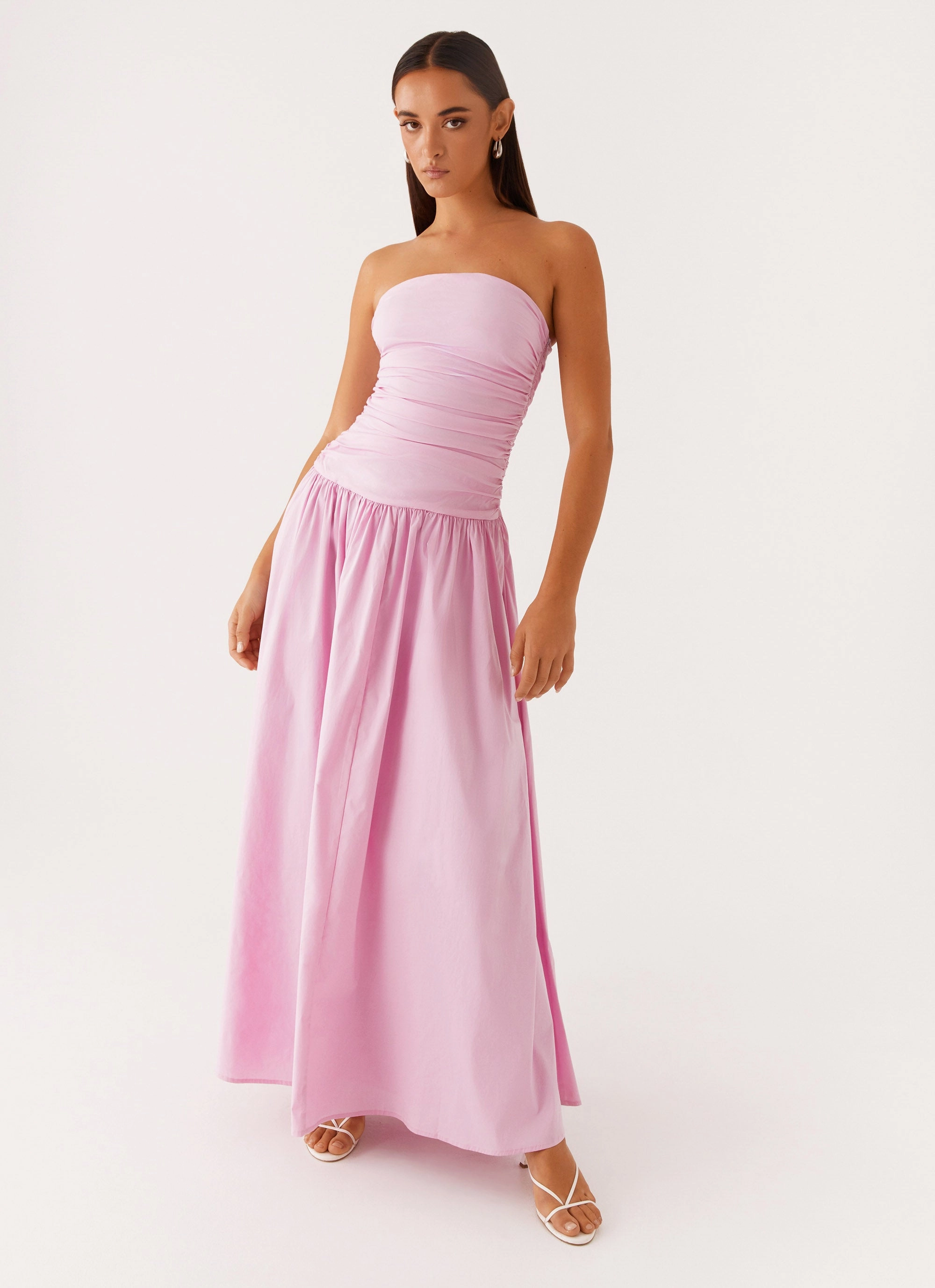 Carmel Maxi Dress - Pink Lux Look