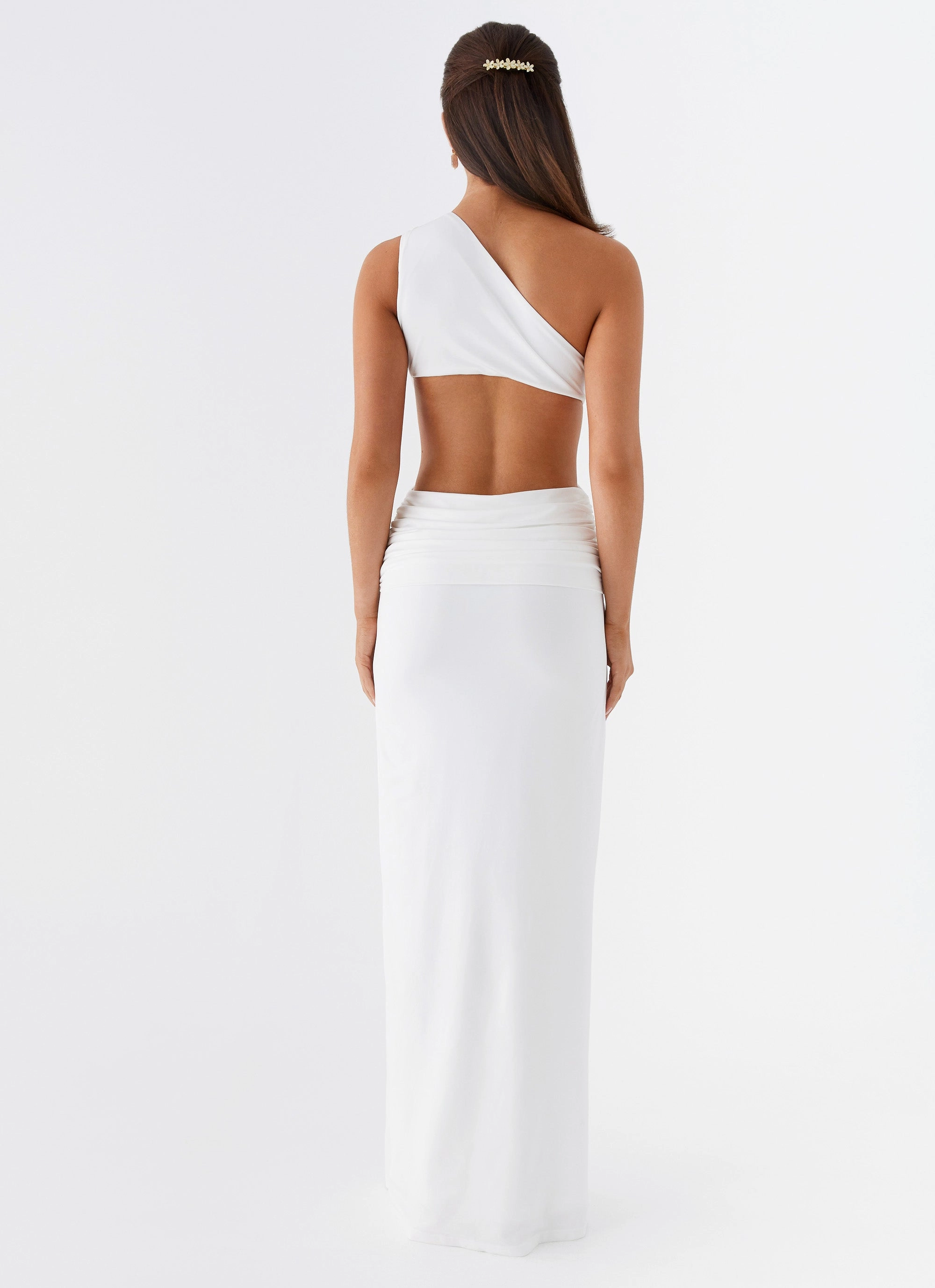 Fresh Motion Lovesome Rosa Maxi Dress - White