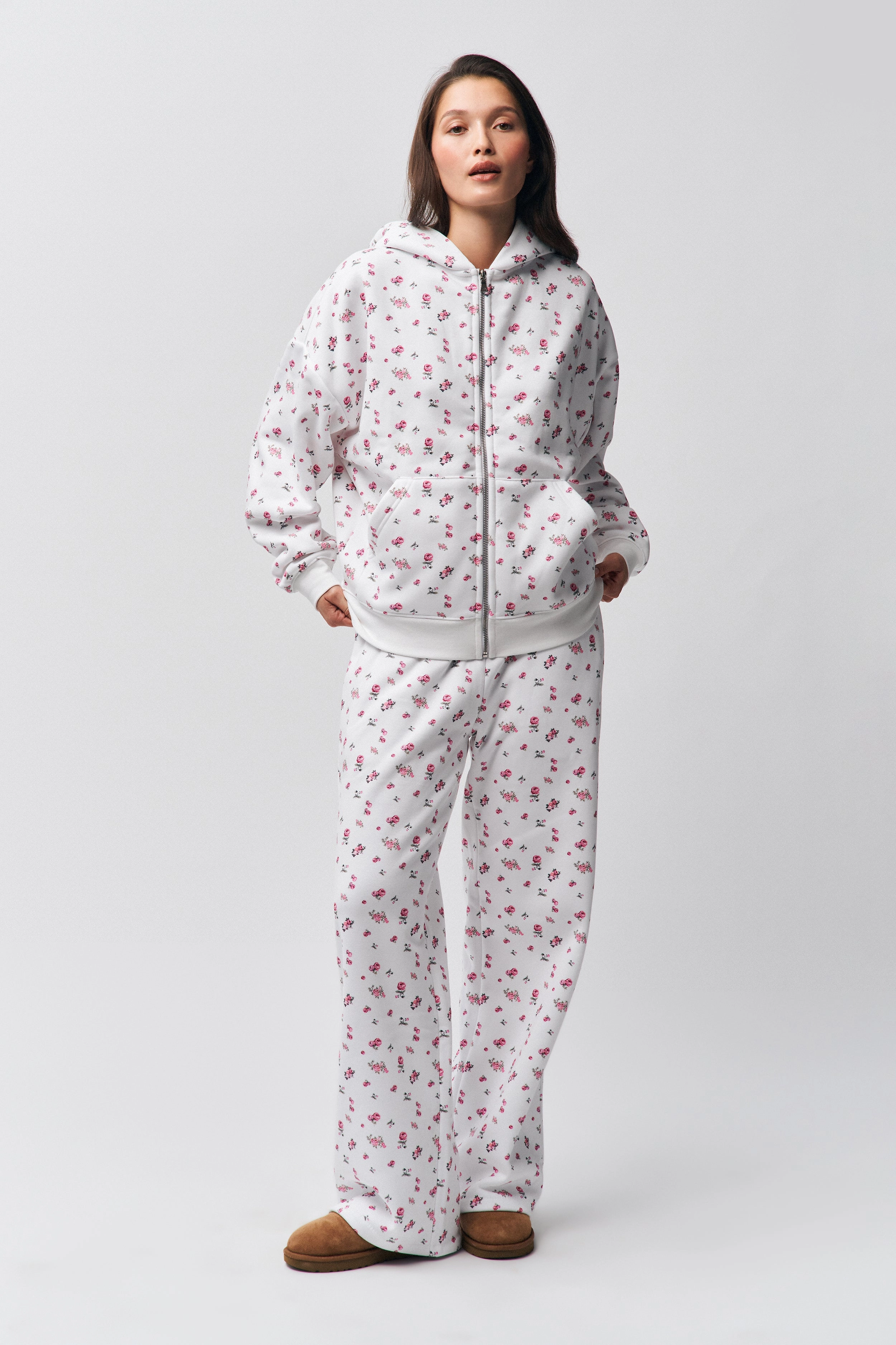 3D Knitting Technology Zip Up Hoodie