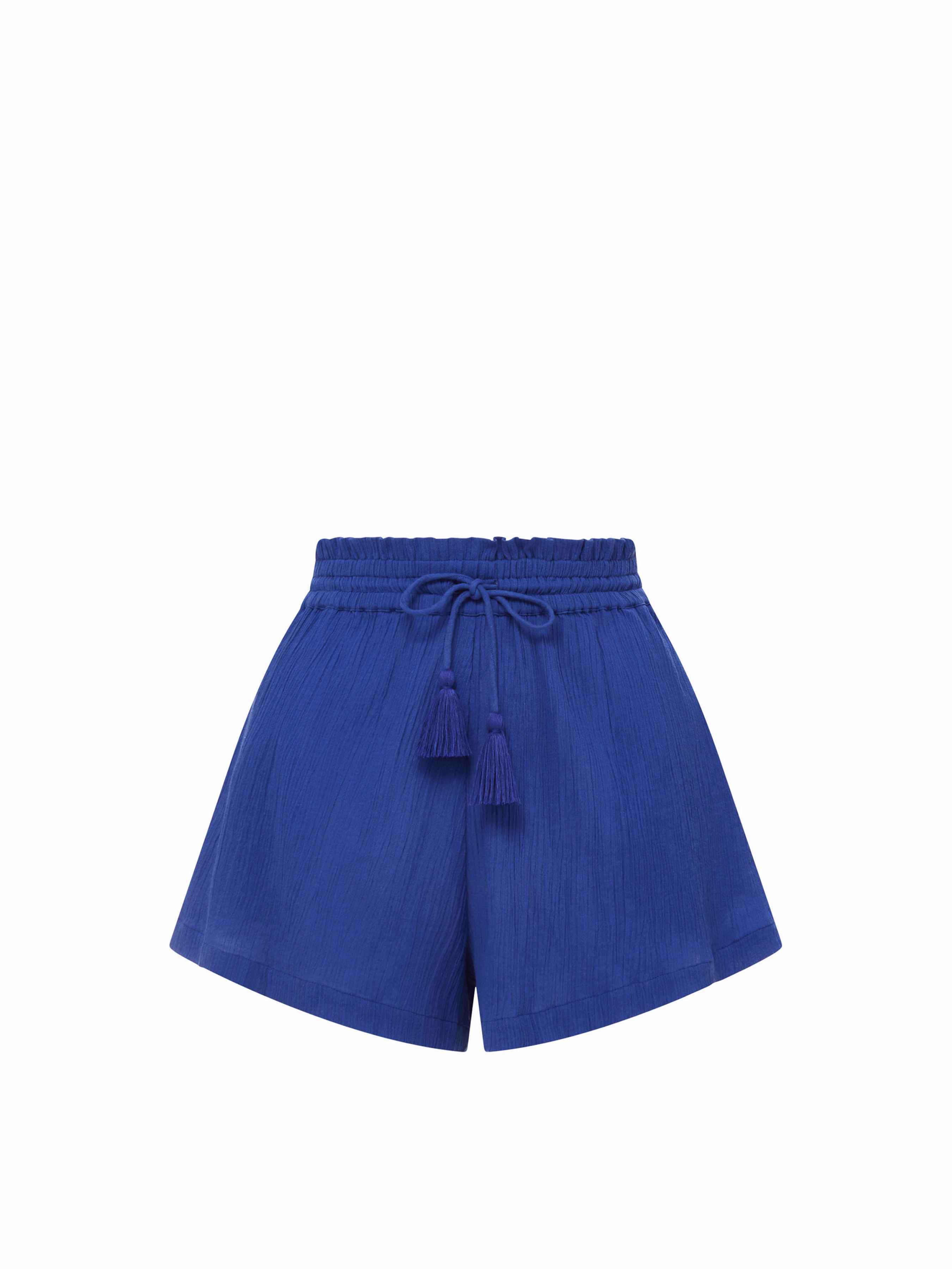 Vicki Shorts In Iris Eco Friendly Dye