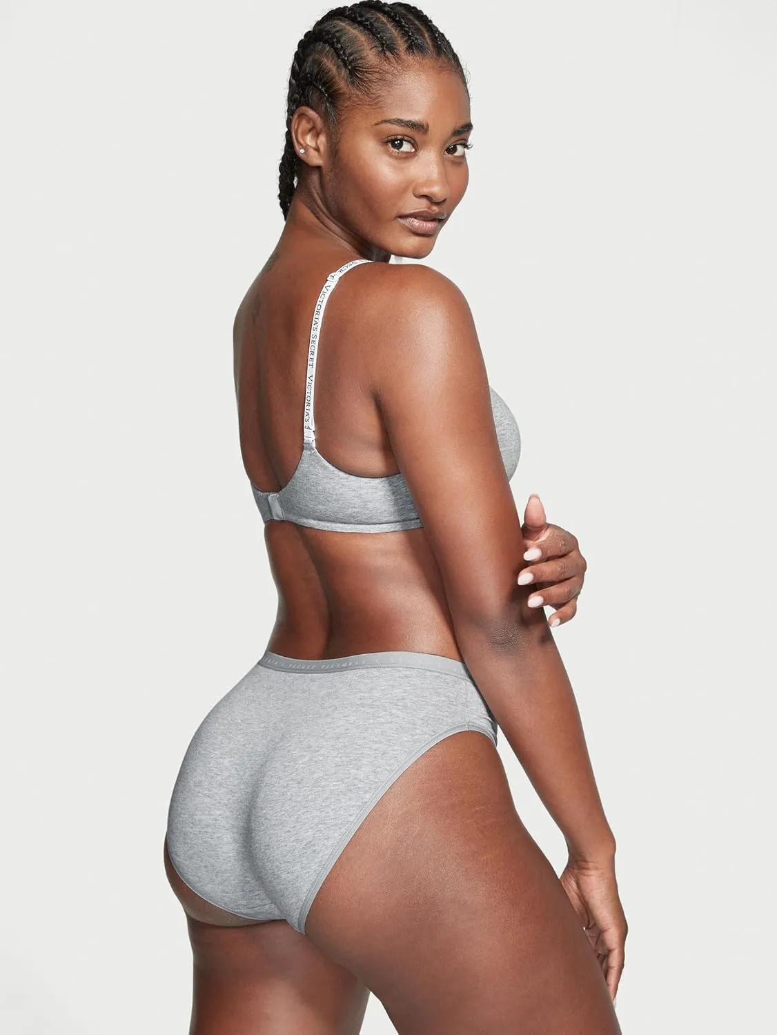 Victoria's Secret Women's Cotton Brief Underwear, Full Coverage Panties for Women, Multi Pack (XS-XXL)