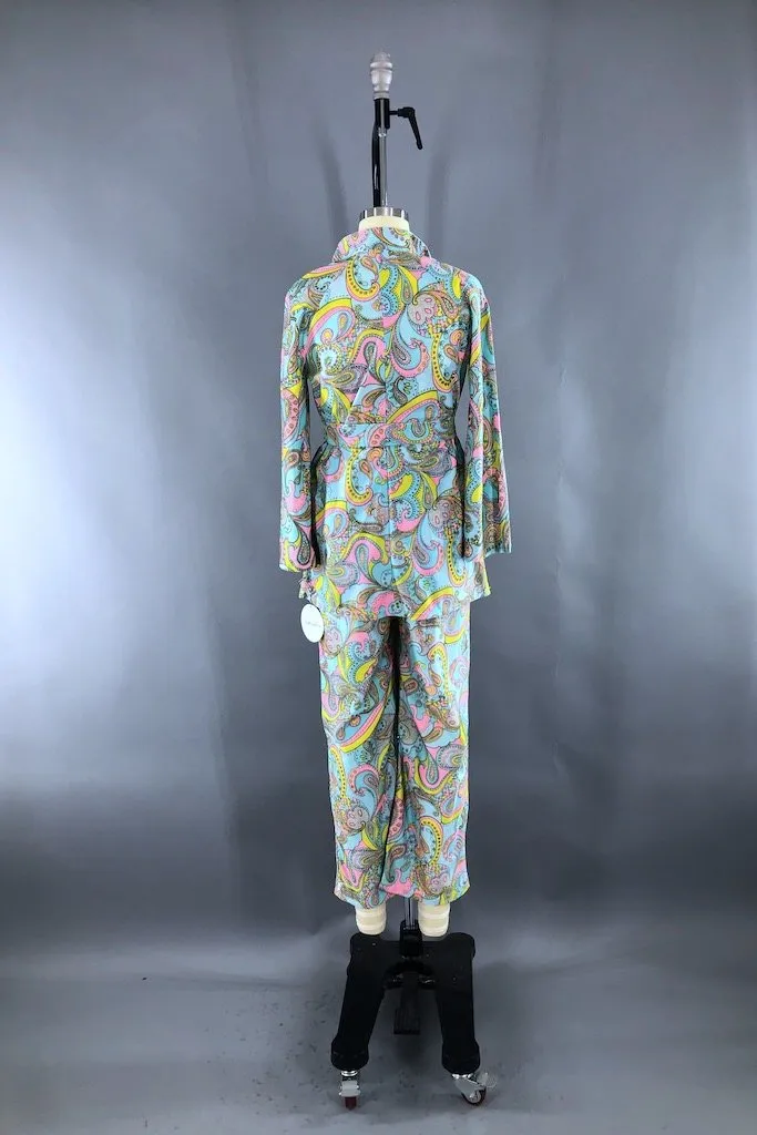 Vintage Mod Print Lounge Set