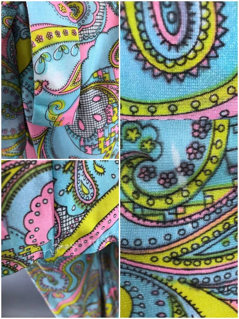 Vintage Mod Print Lounge Set