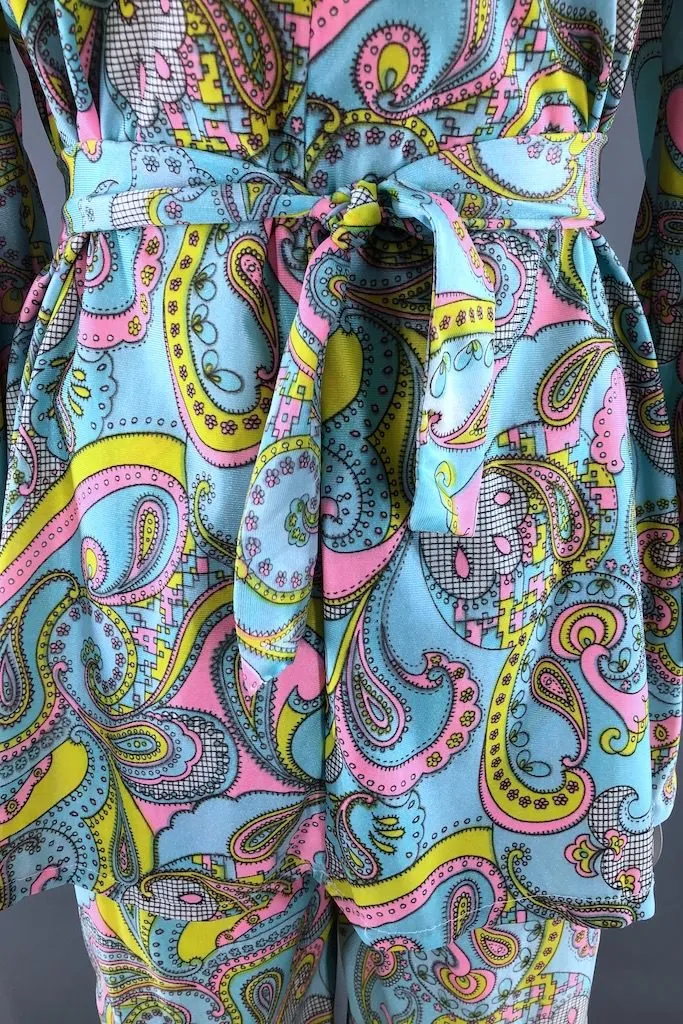 Vintage Mod Print Lounge Set