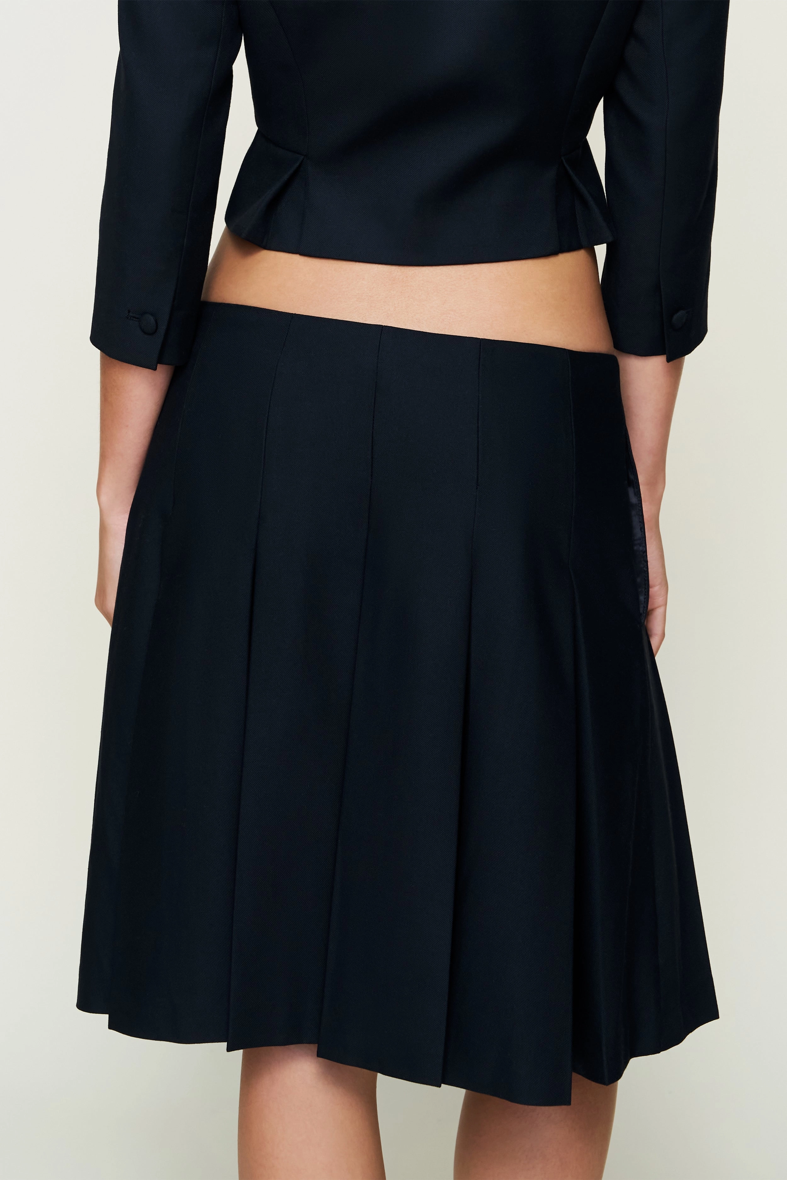 Maelie Low Rise Skirt Outfit Moodboard Classic Appeal