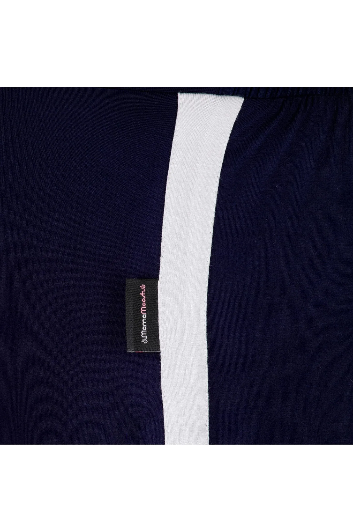 Vogue Short Sleeve Pyjamas - Navy/Soft Grey